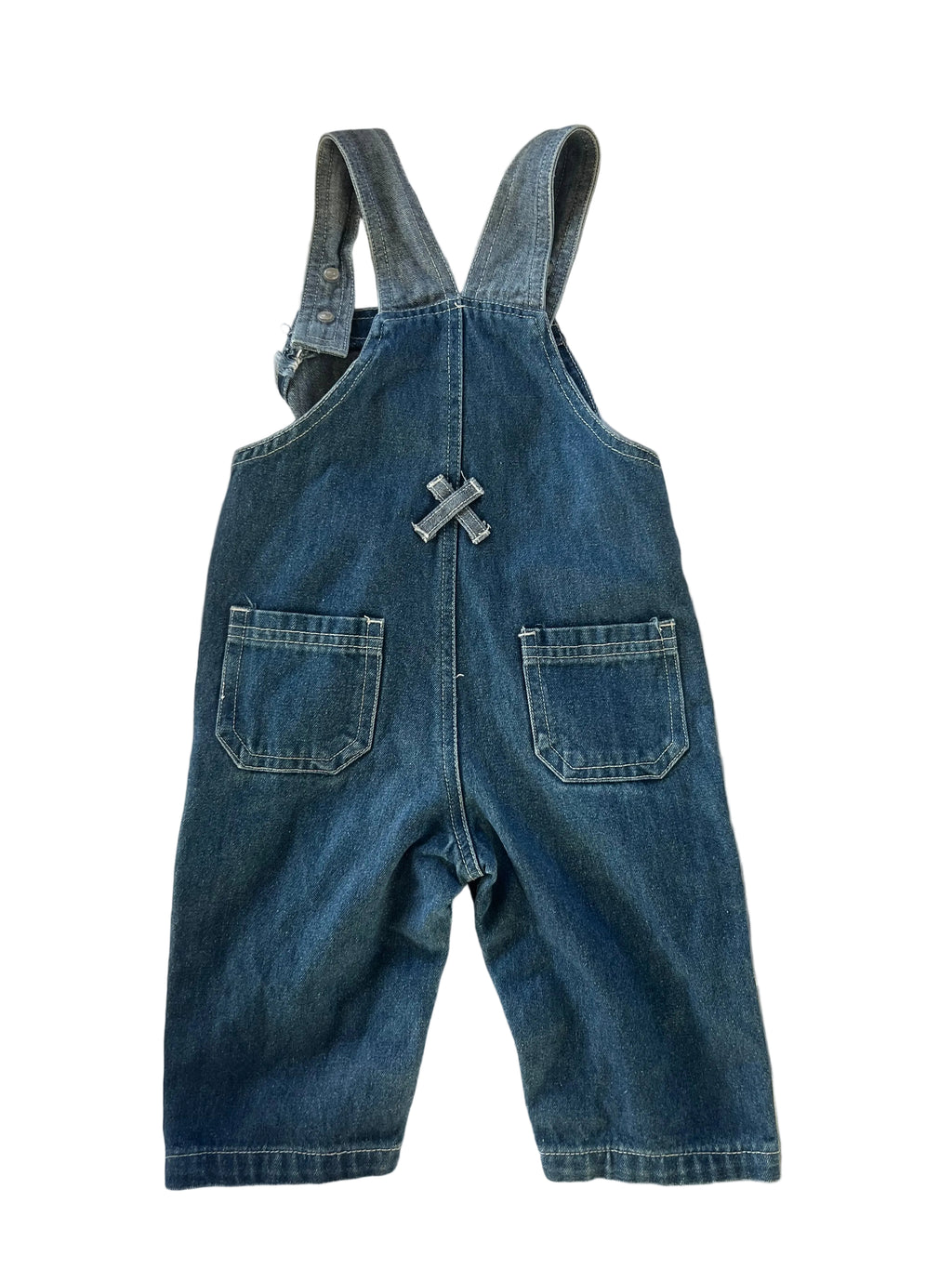 Vintage Teeny Weeny Overalls (00/6m)