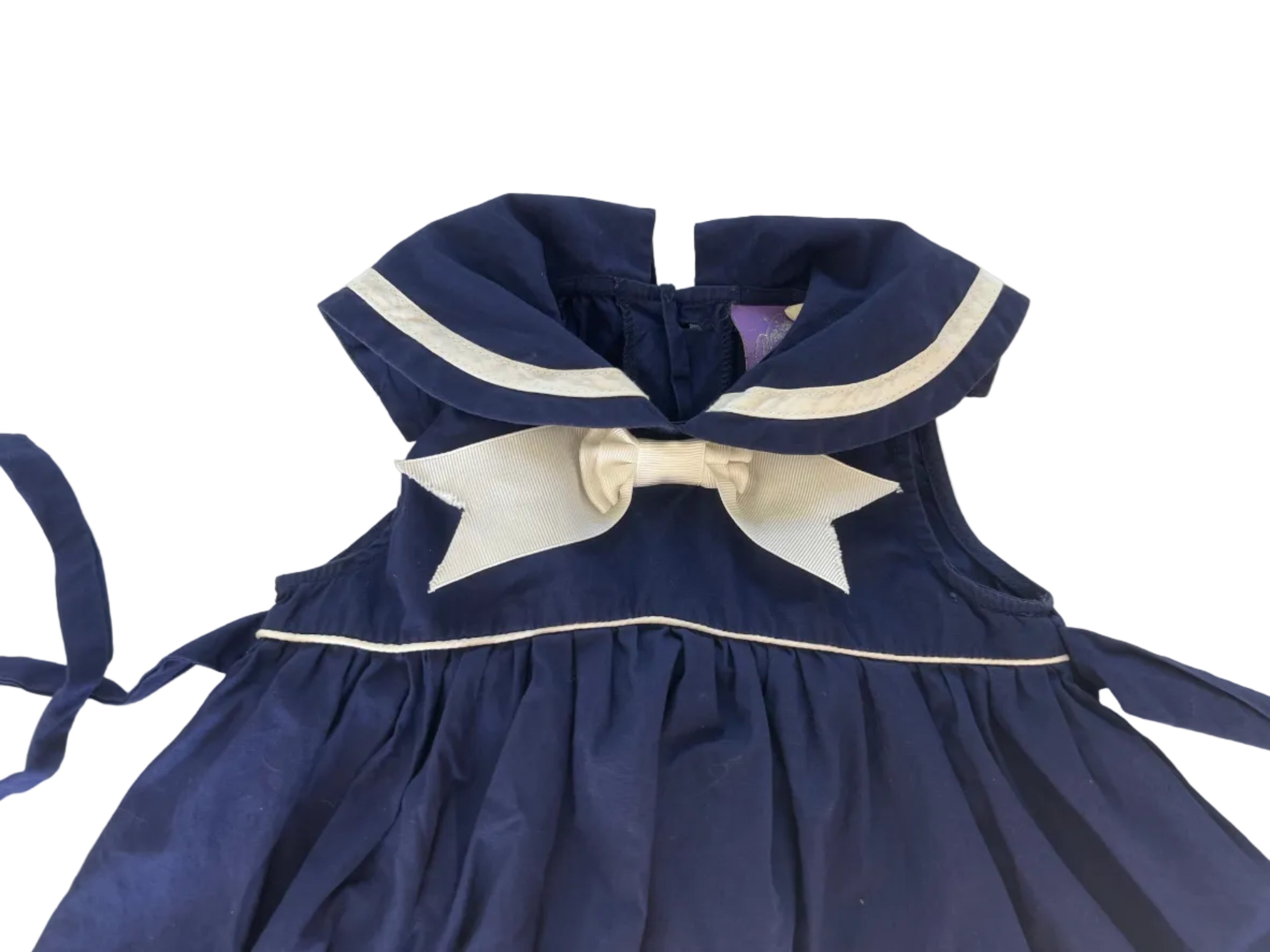 Navy Blue Vintage Dress