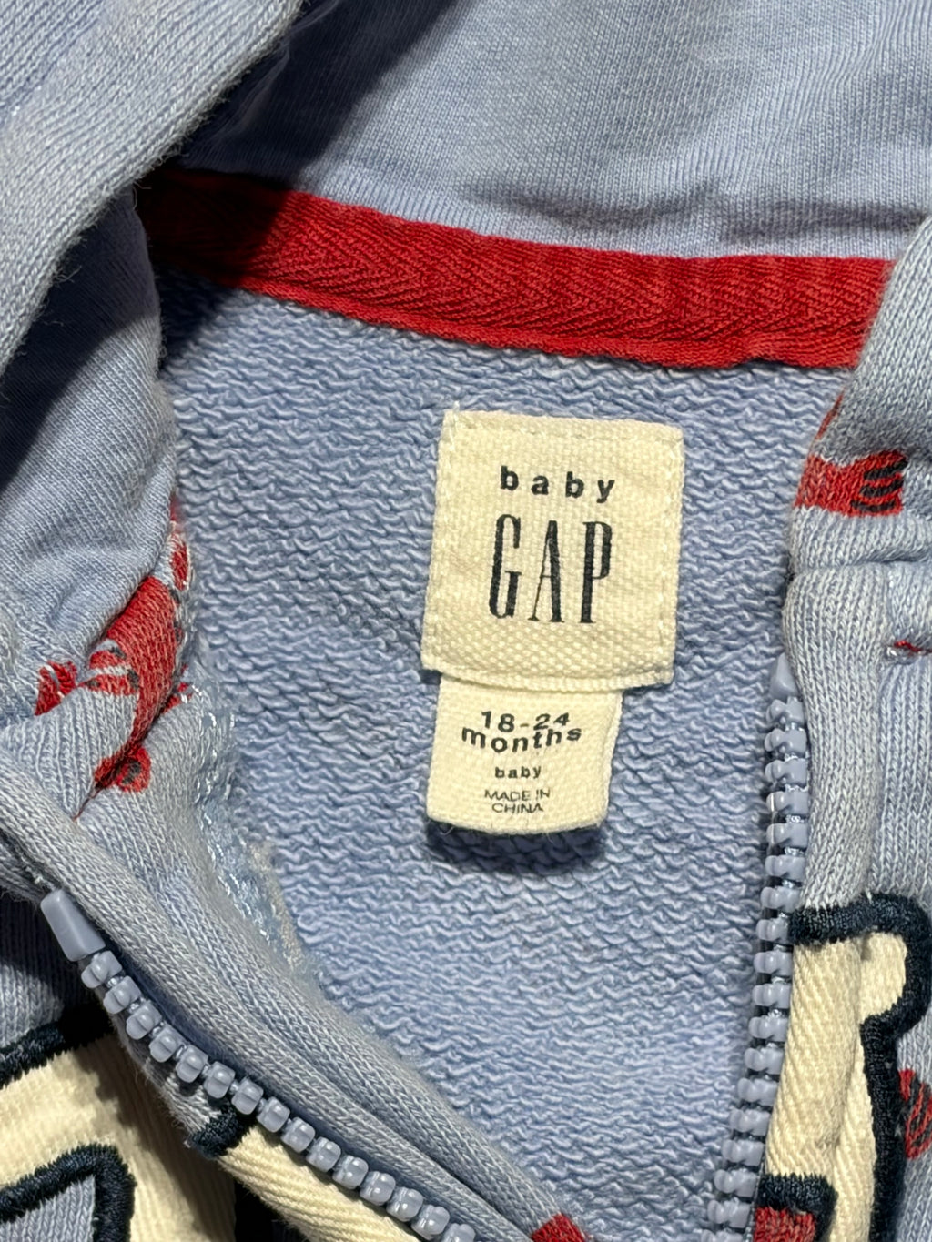 Baby Gap Lobster Hoodie (18-24mths)
