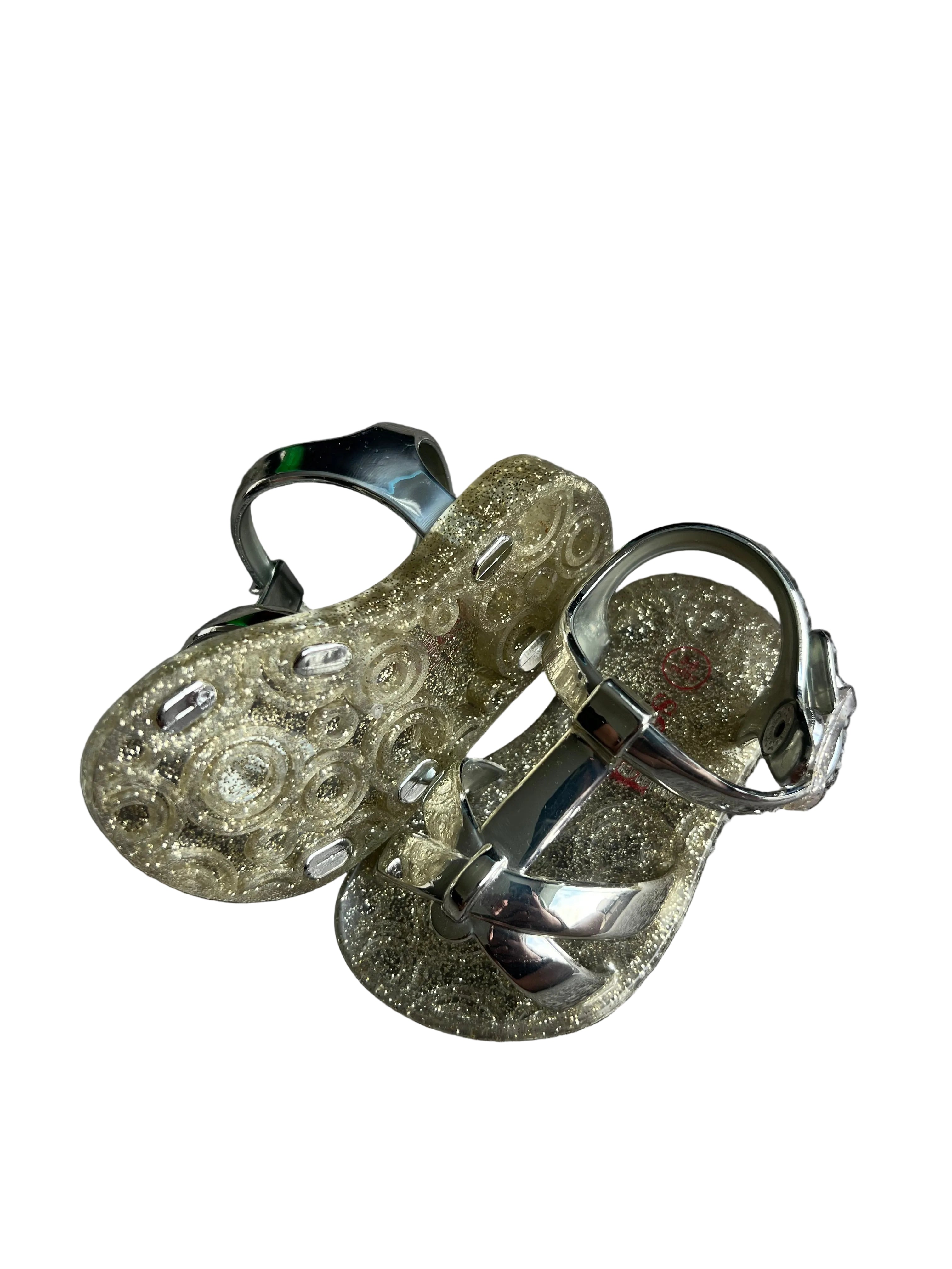 Sparkly Seed Jelly Shoes (3-6m)