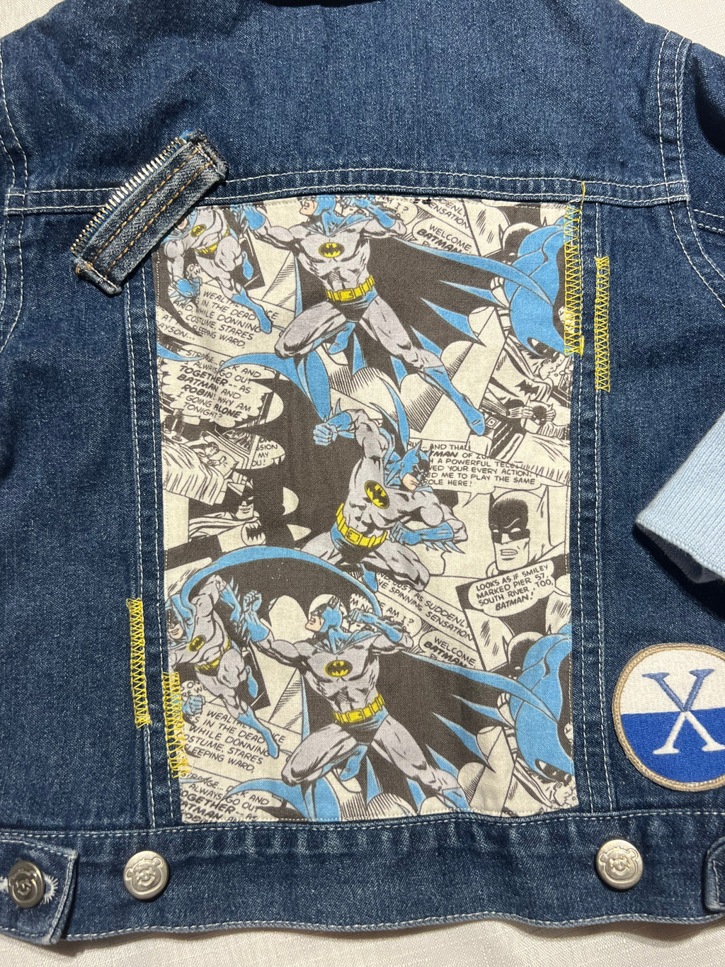 Reworked Batman Denim Jacket (1-2yrs)