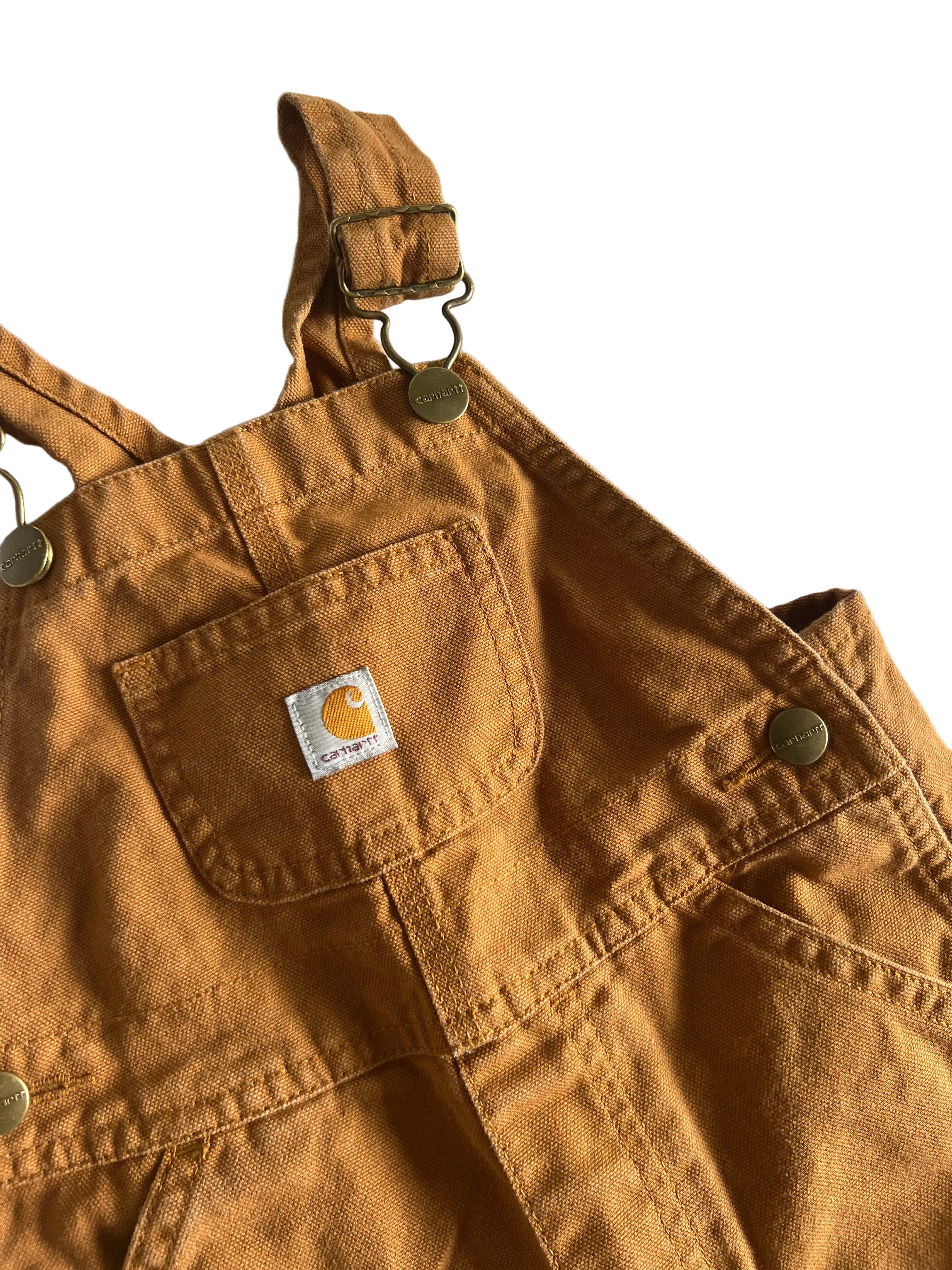 Tan Carhartt Overalls (2T)