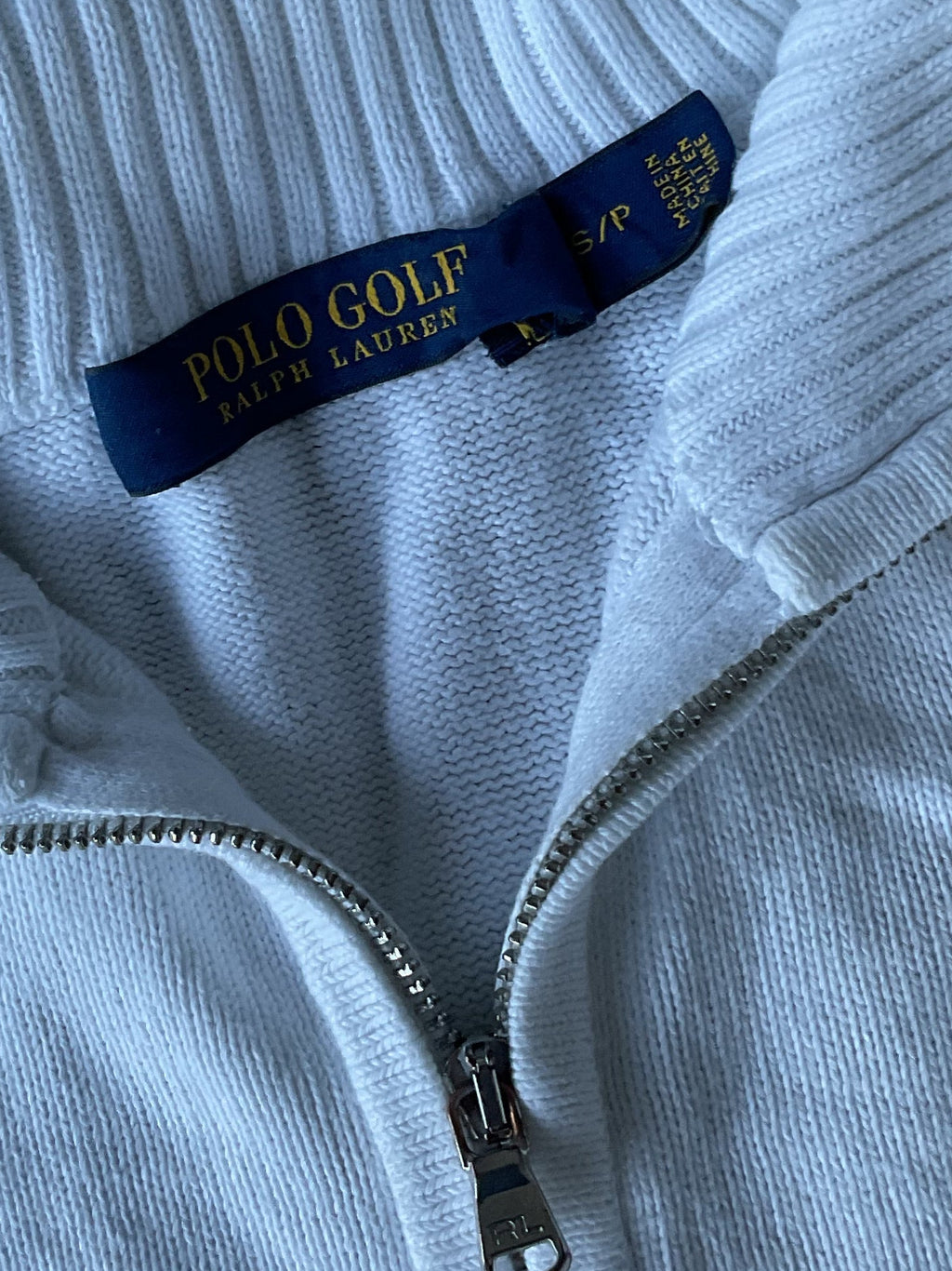 White Ralph Lauren Polo Golf (10-12y)