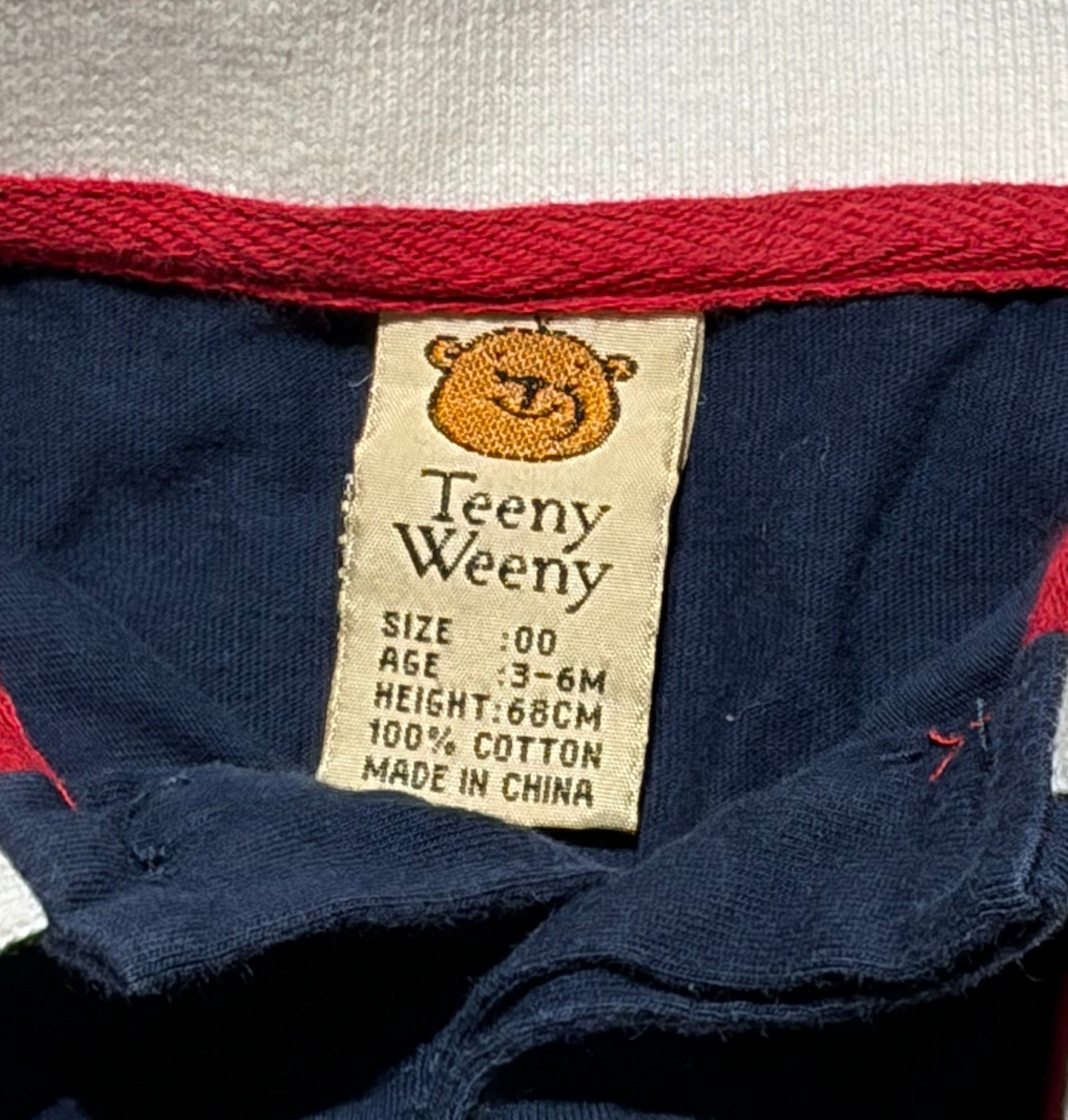 Vintage Teeny Weeny Top (3-6mths)