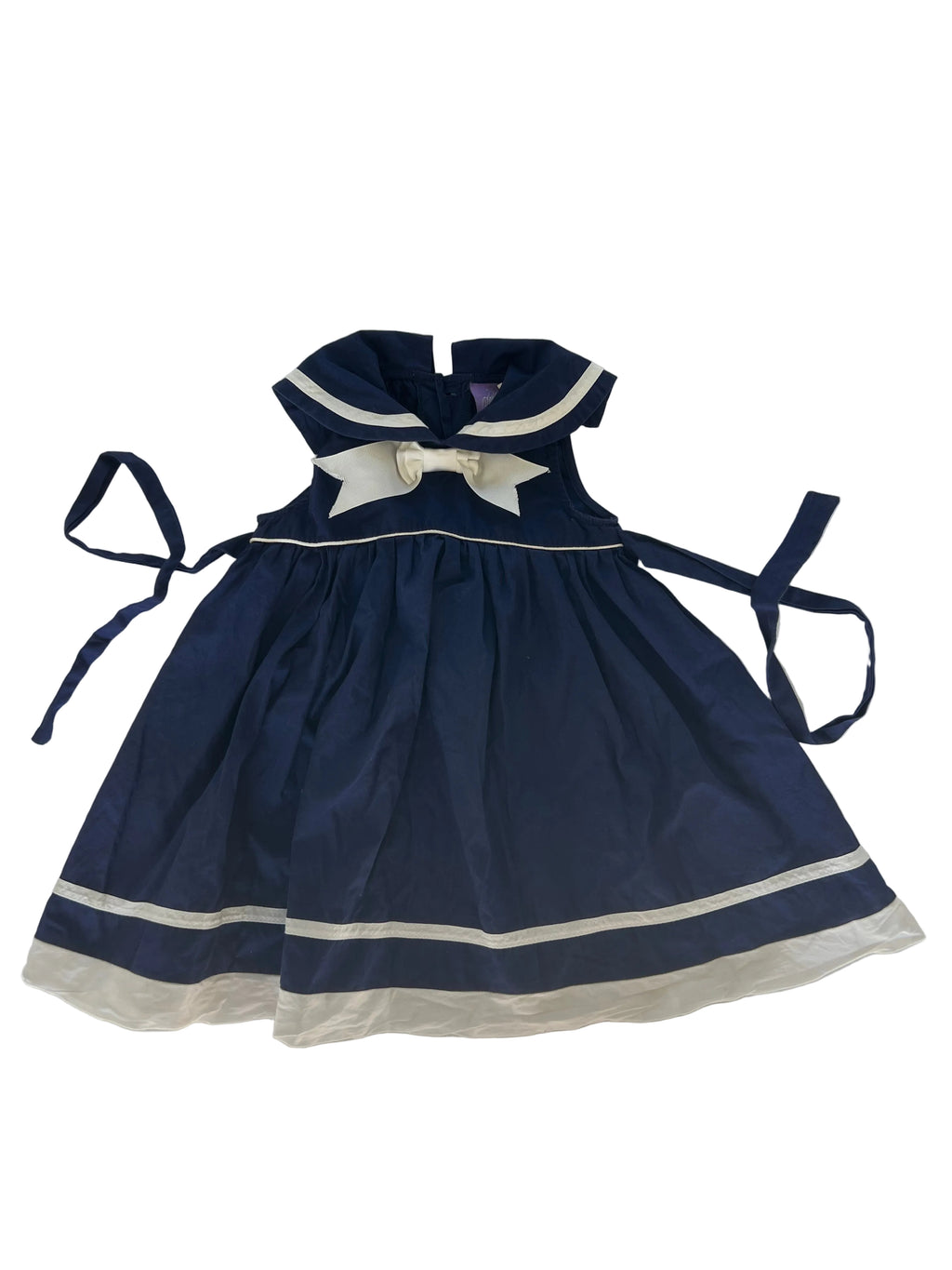 Navy Blue Vintage Dress