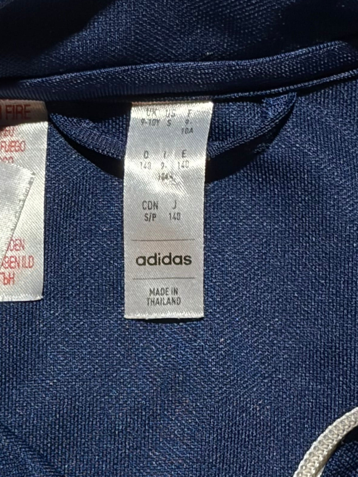 Adidas Navy Blue Jacket (9-10yrs)