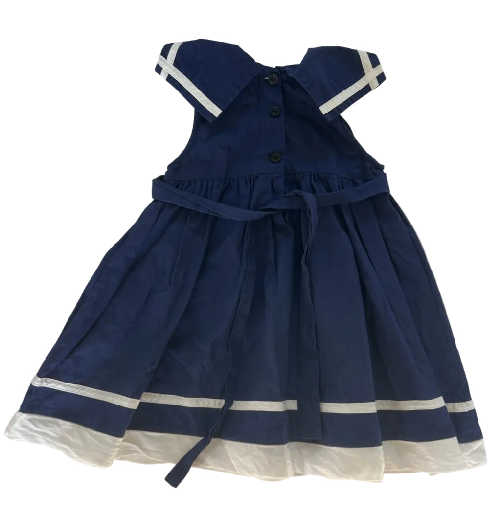 Navy Blue Vintage Dress