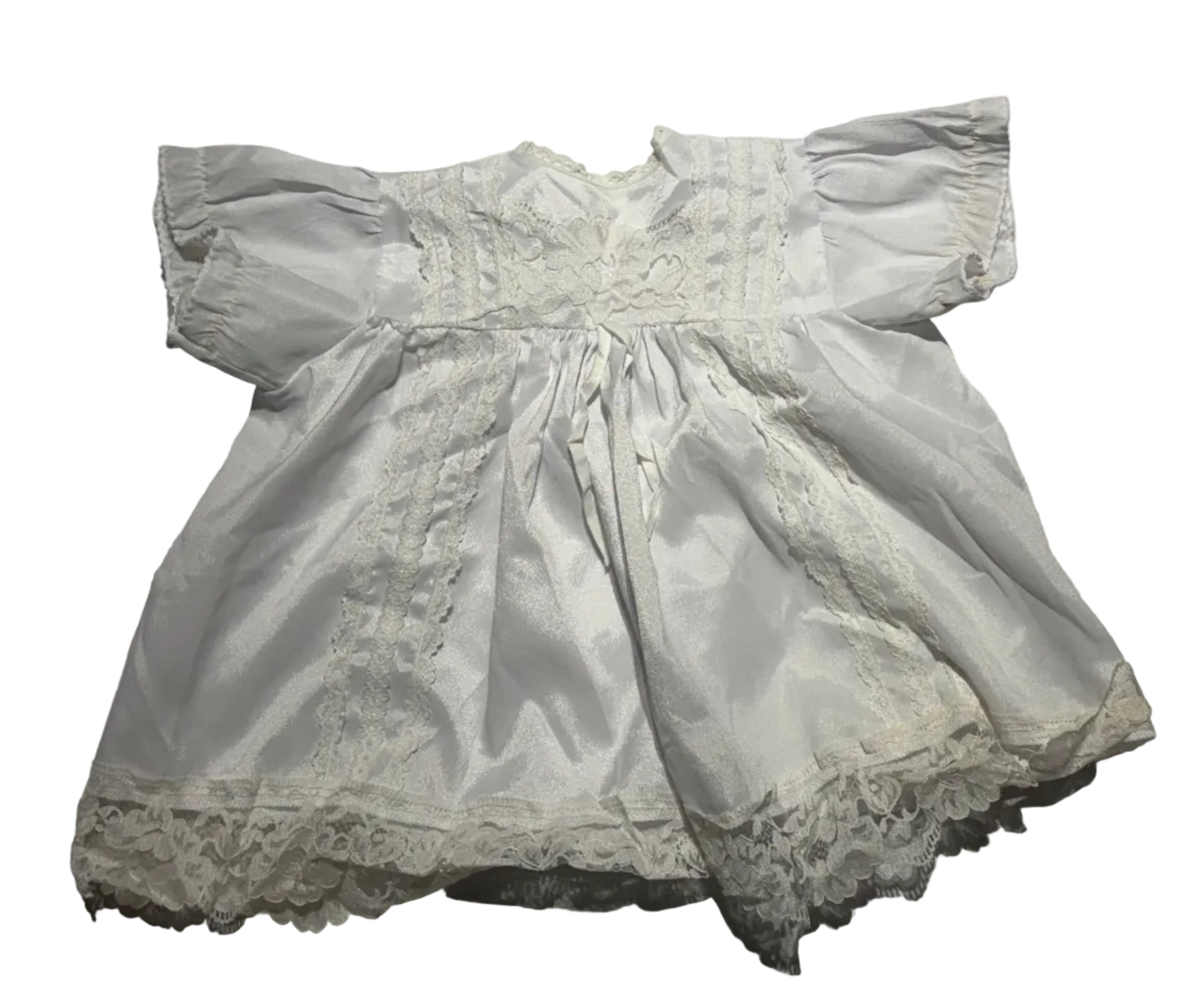 Vintage White Lace Dress (3-6 mnths)