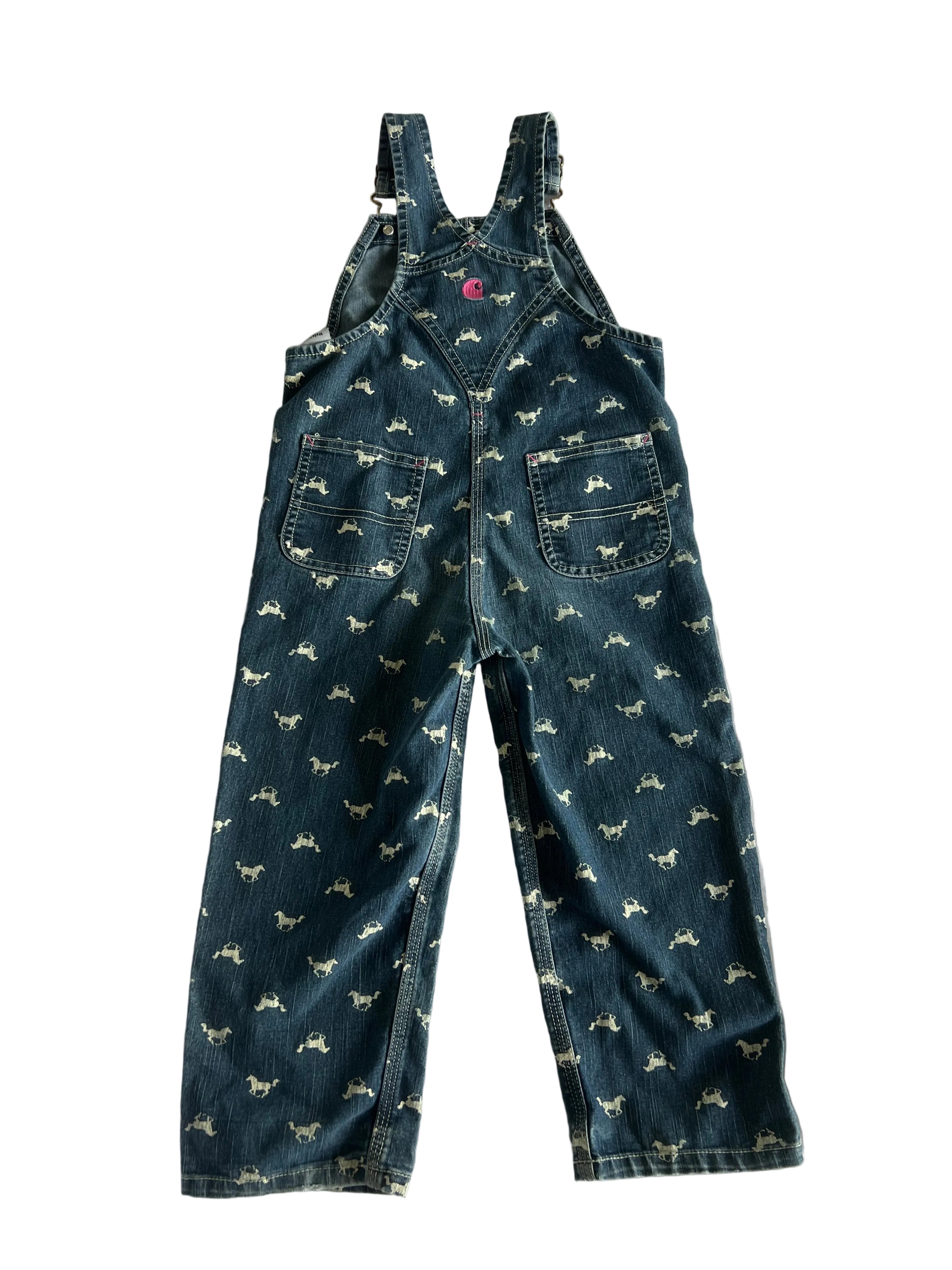 Carhartt Horse Denim Overalls