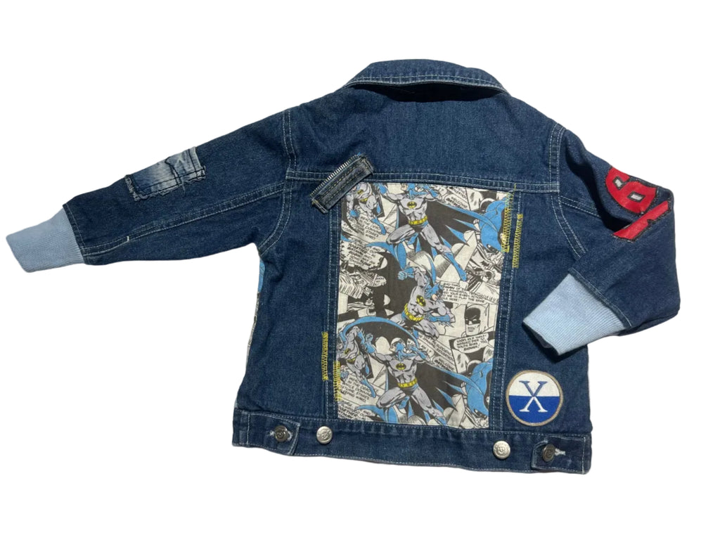 Reworked Batman Denim Jacket (1-2yrs)