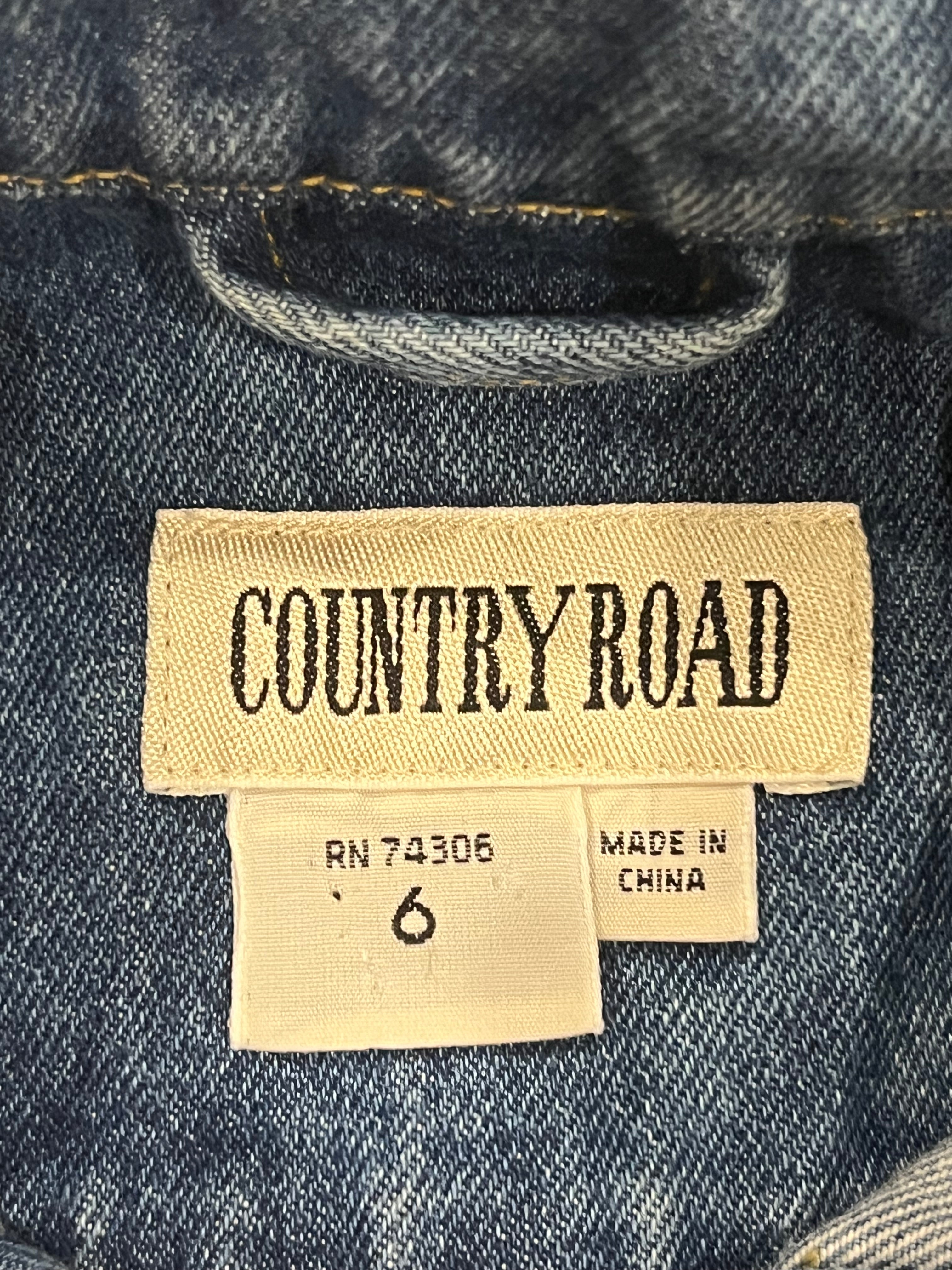 Country Road Denim Jacket (size 6)