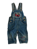 Vintage Teeny Weeny Overalls (00/6m)