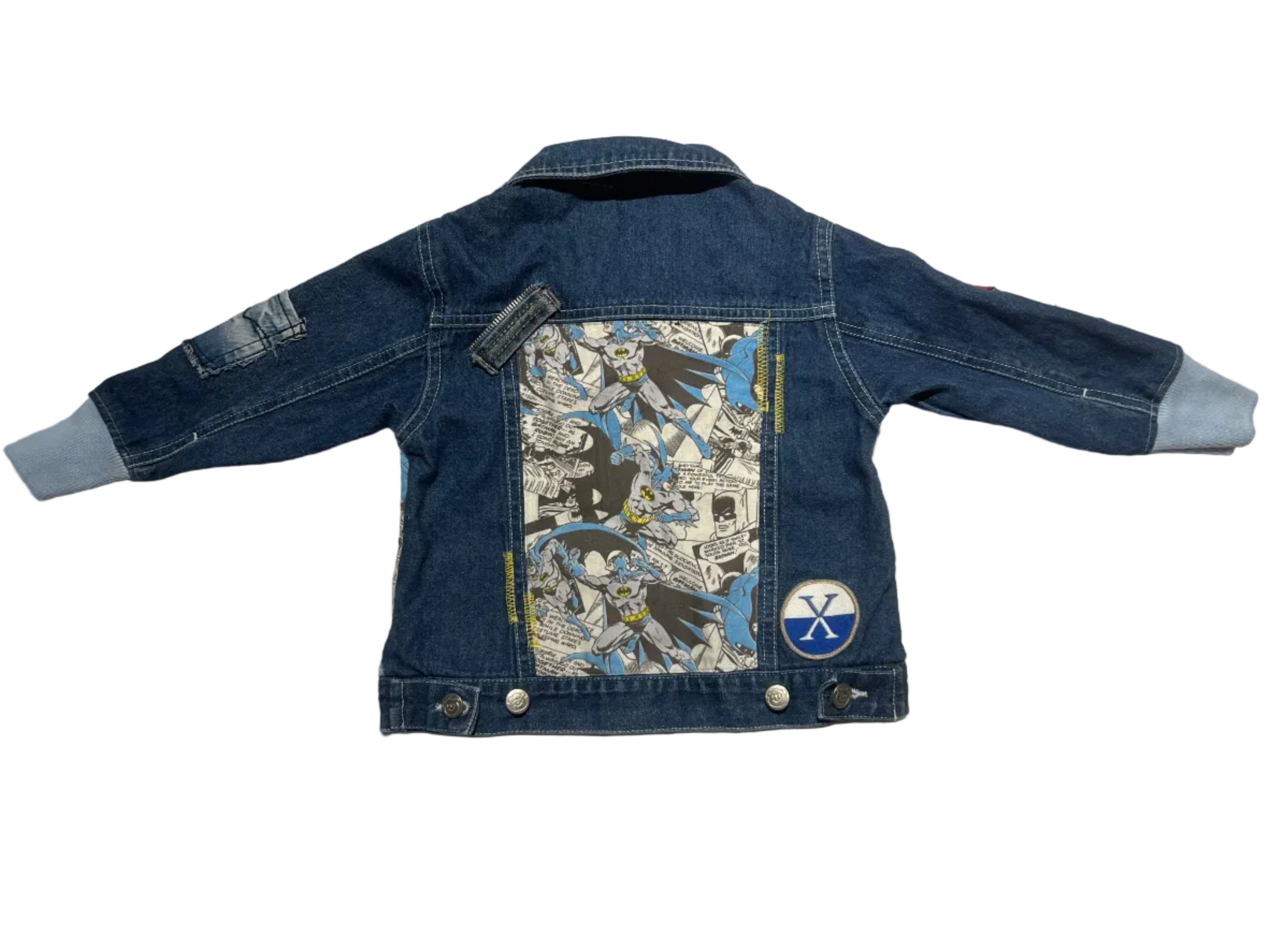 Reworked Batman Denim Jacket (1-2yrs)