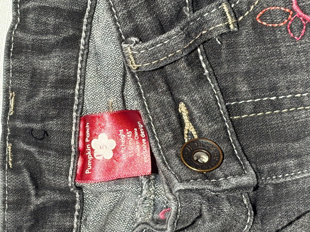 Grey Pumpkin Patch Jeans (size 5)