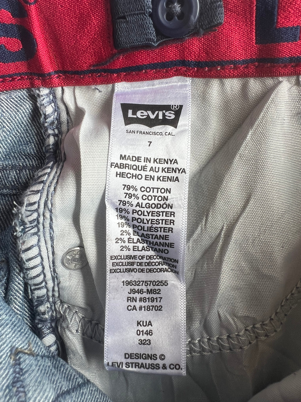 Levi’s Jeans (size 7)