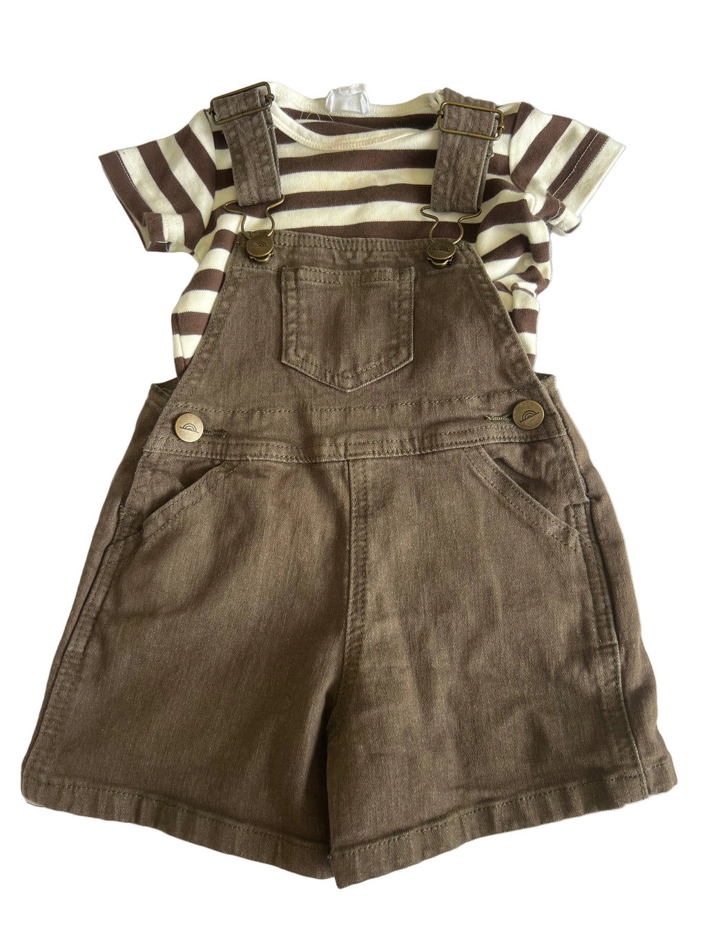 Jamie Kay Overalls + Tee