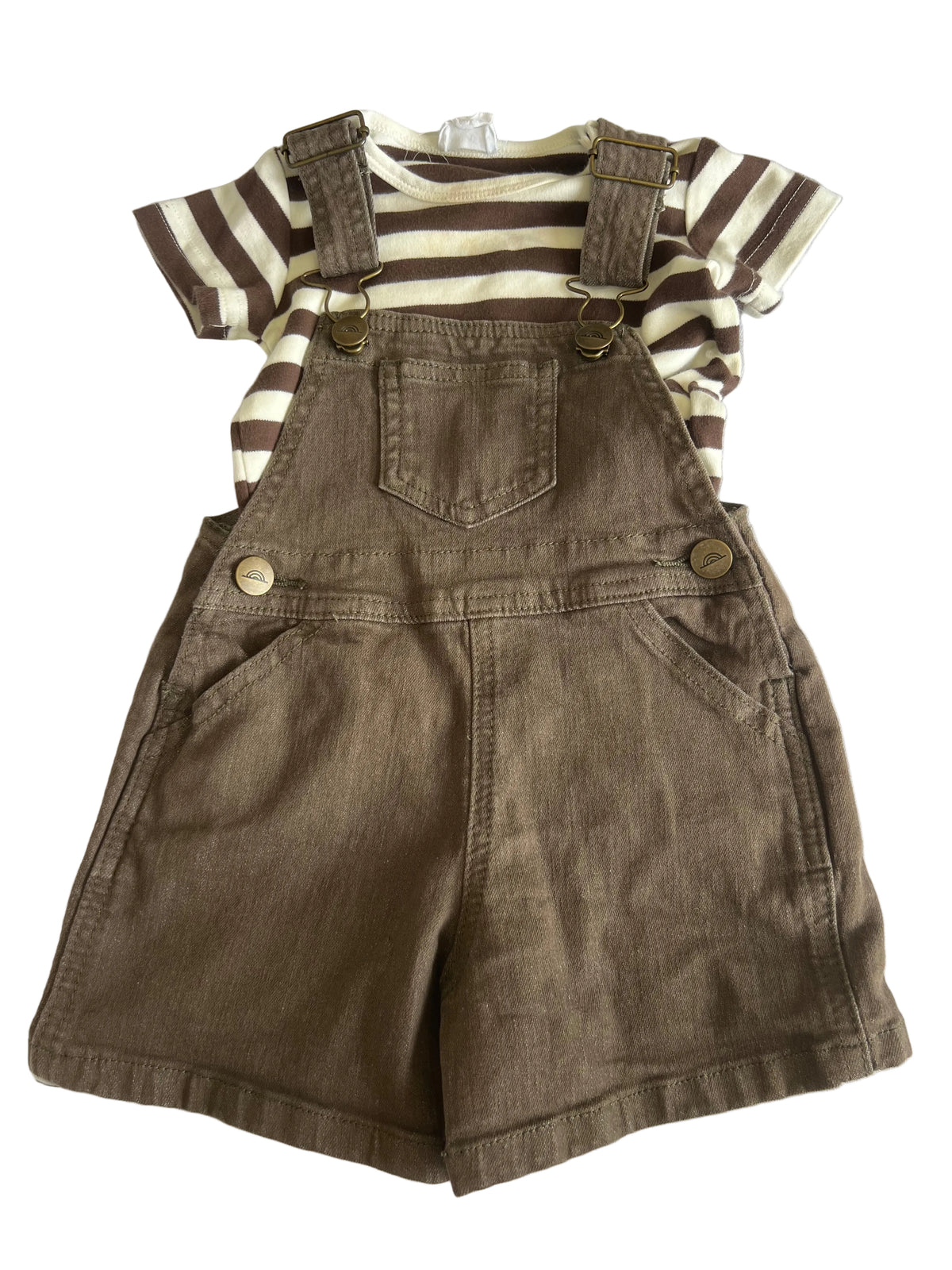 Jamie Kay Overalls + Tee
