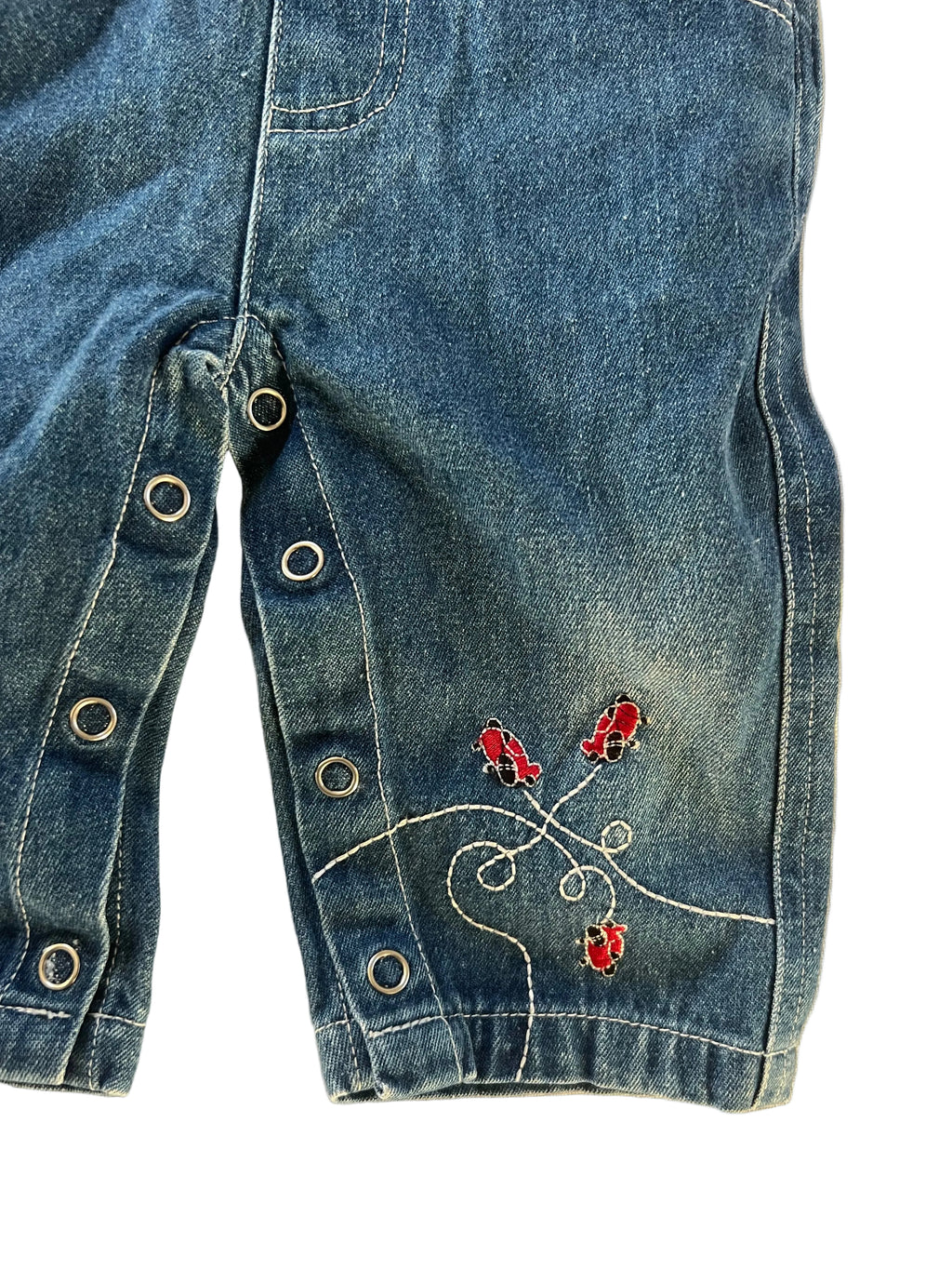 Vintage Teeny Weeny Overalls (00/6m)