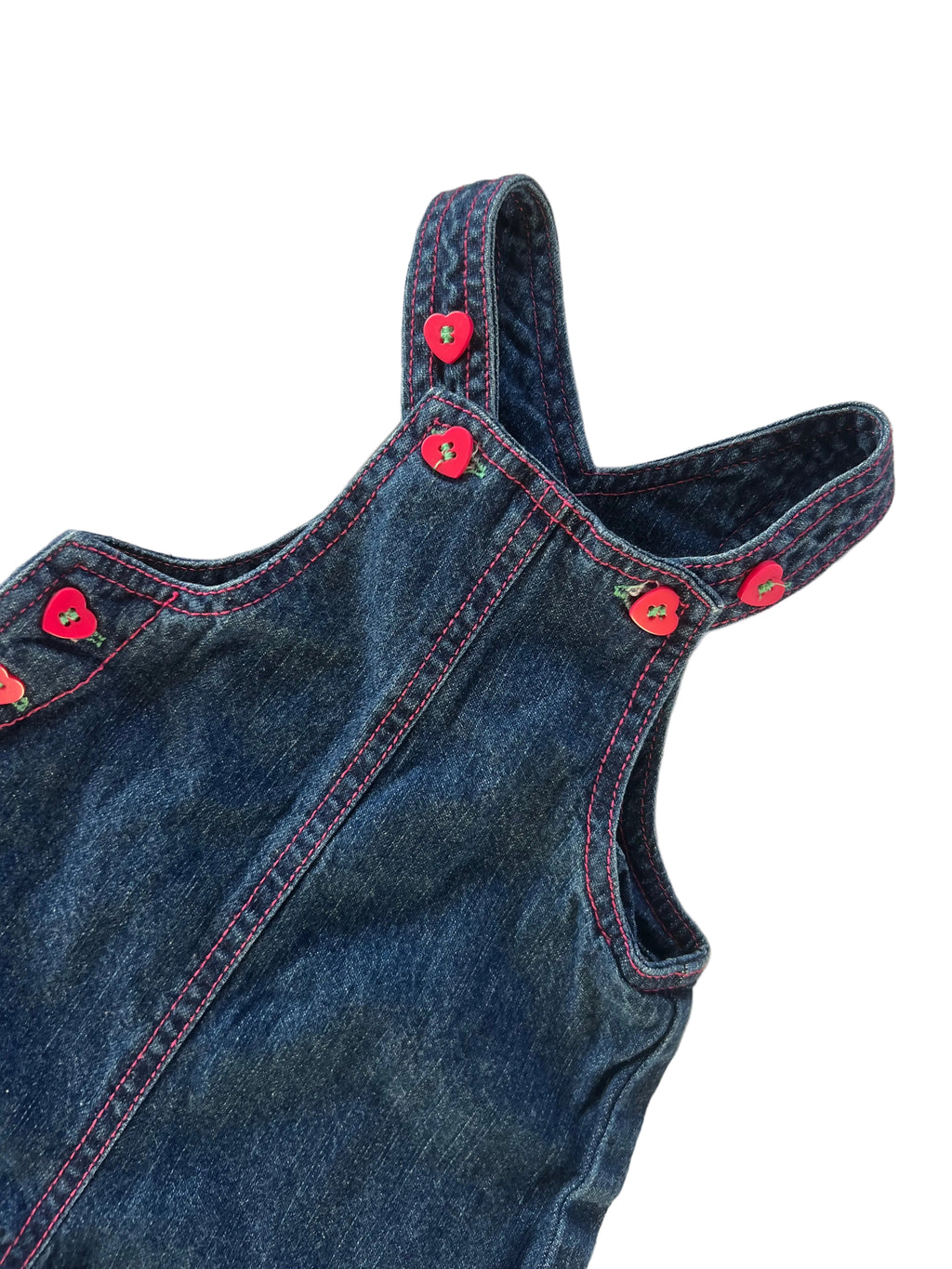Vintage Wooliesbabes Shortalls (1-3m)