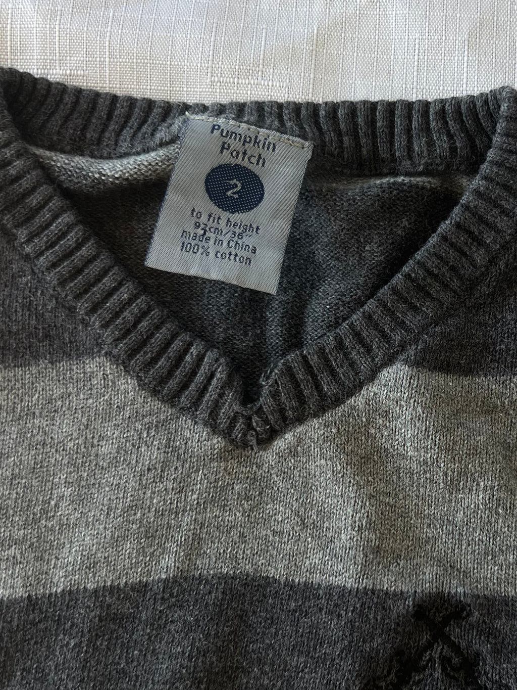Pumpkin Patch Vest (size 2)