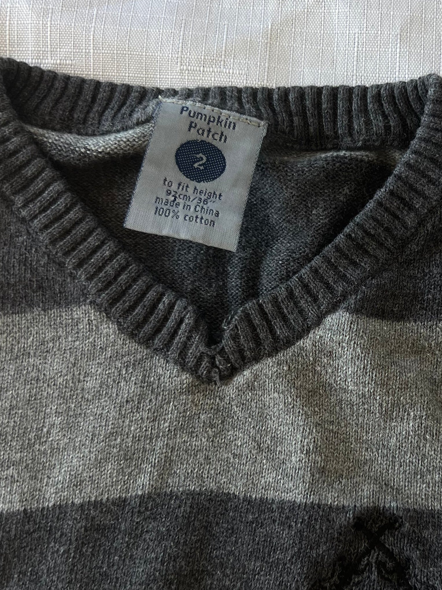 Pumpkin Patch Vest (size 2)