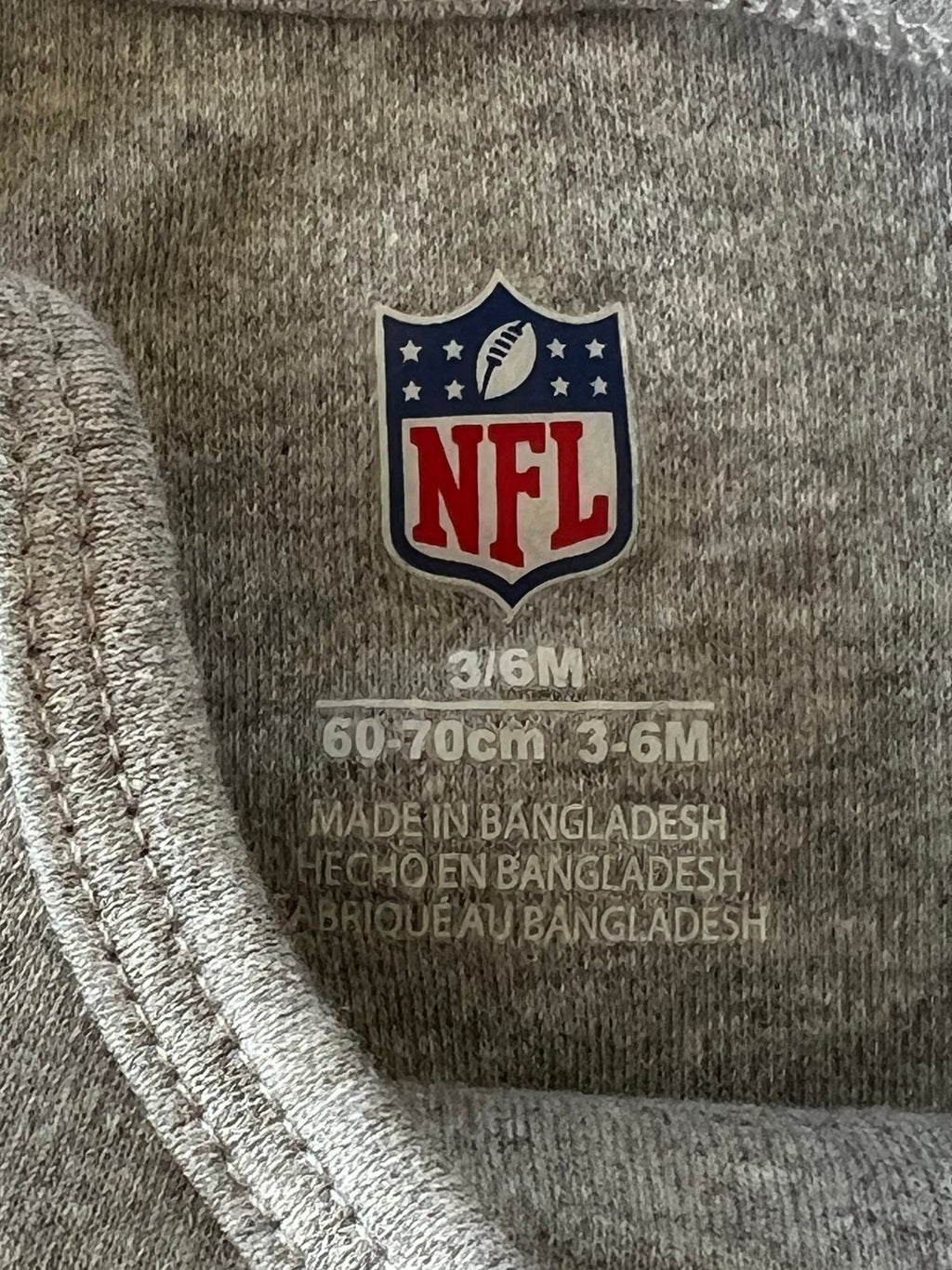 NFL Patriots Baby Bodysuit