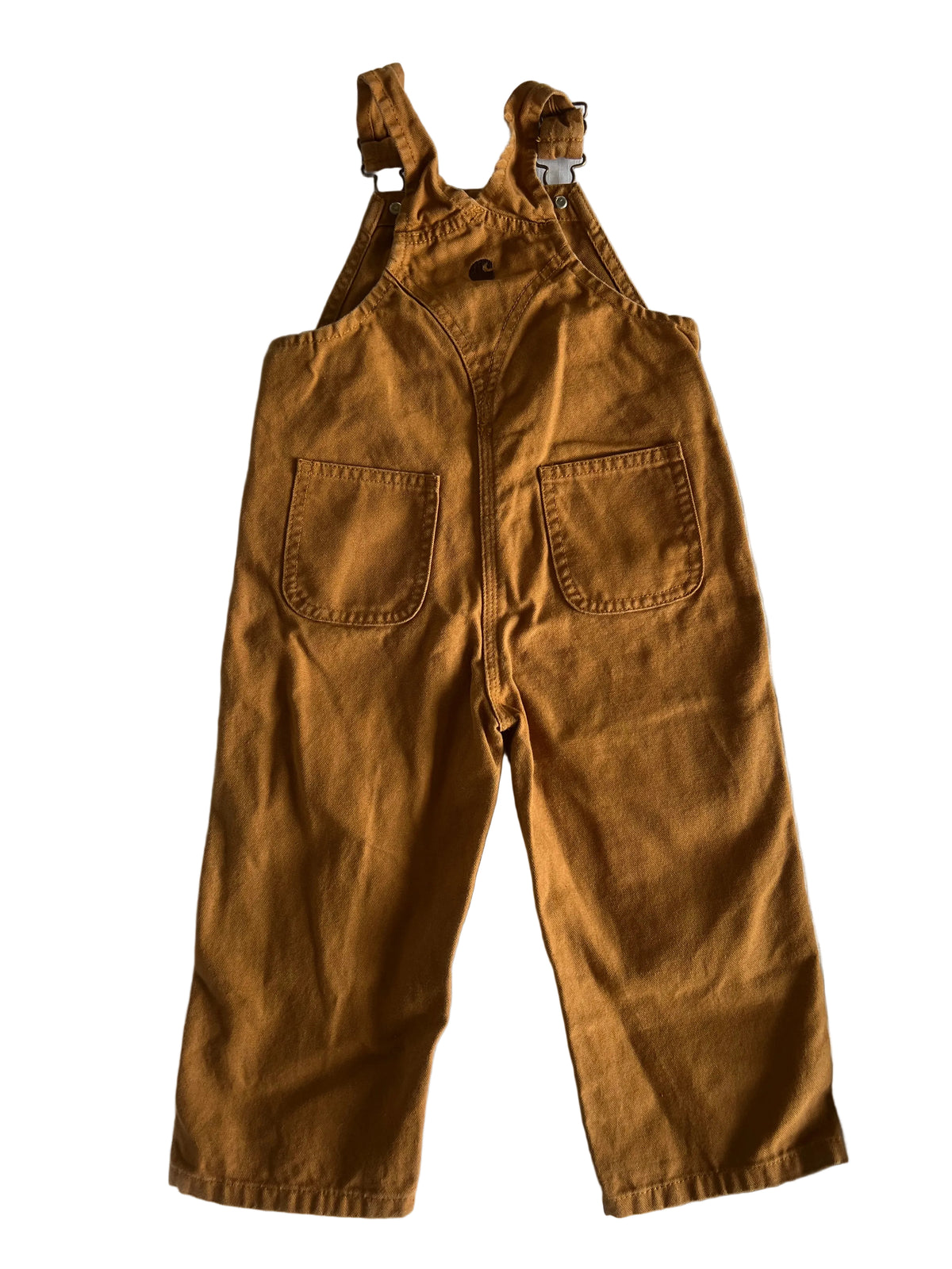 Tan Carhartt Overalls (2T)