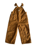 Tan Carhartt Overalls (2T)