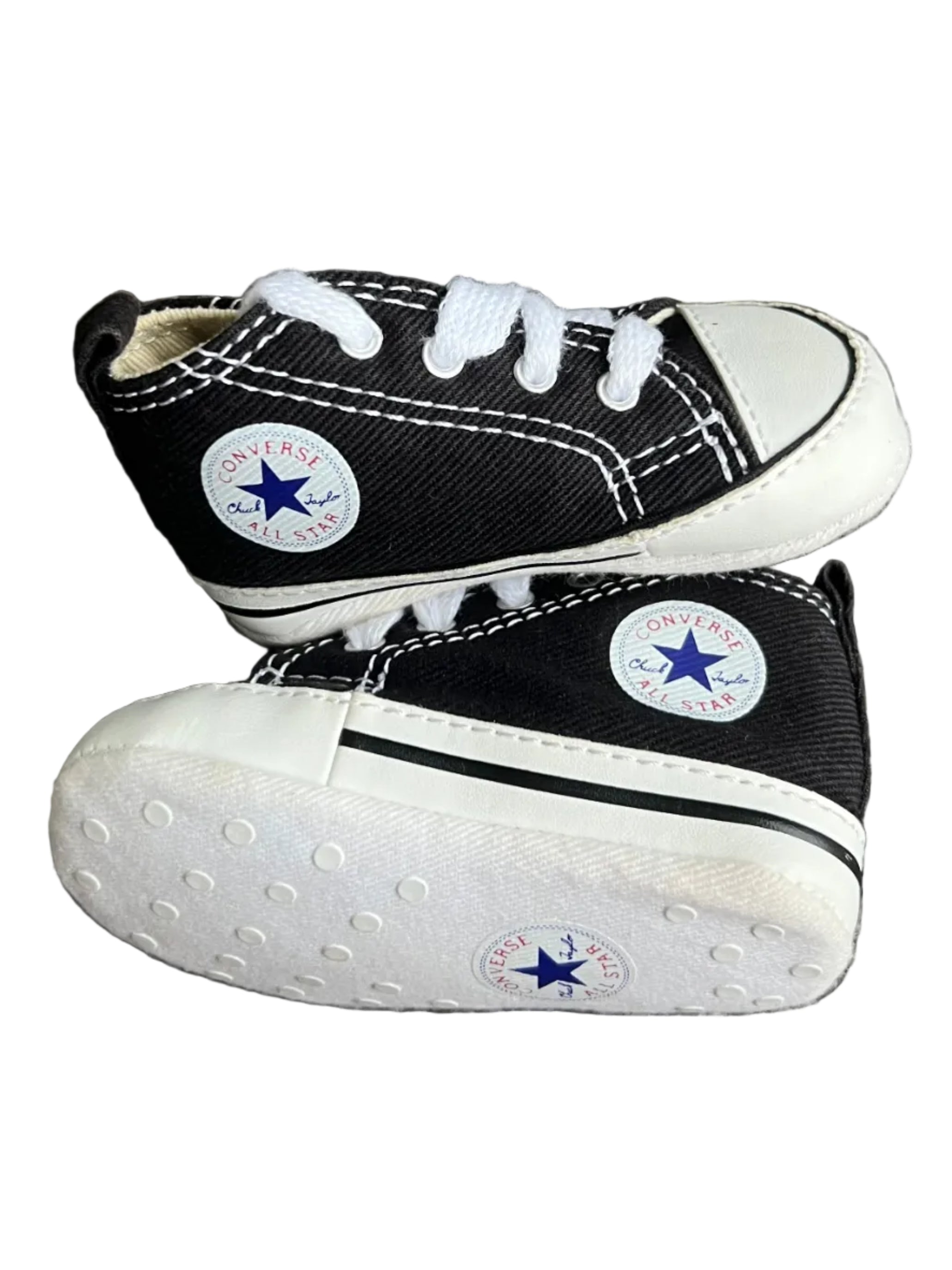 Black Baby Crib Converse