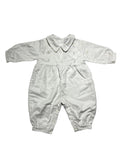 White Vintage Coquette Romper