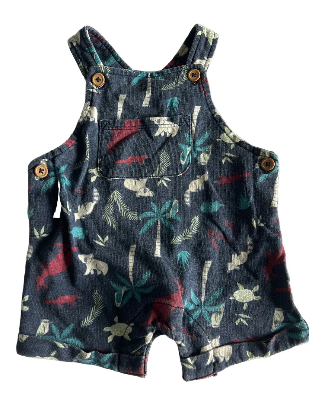 Dymples Dinosaur Shortalls (000)