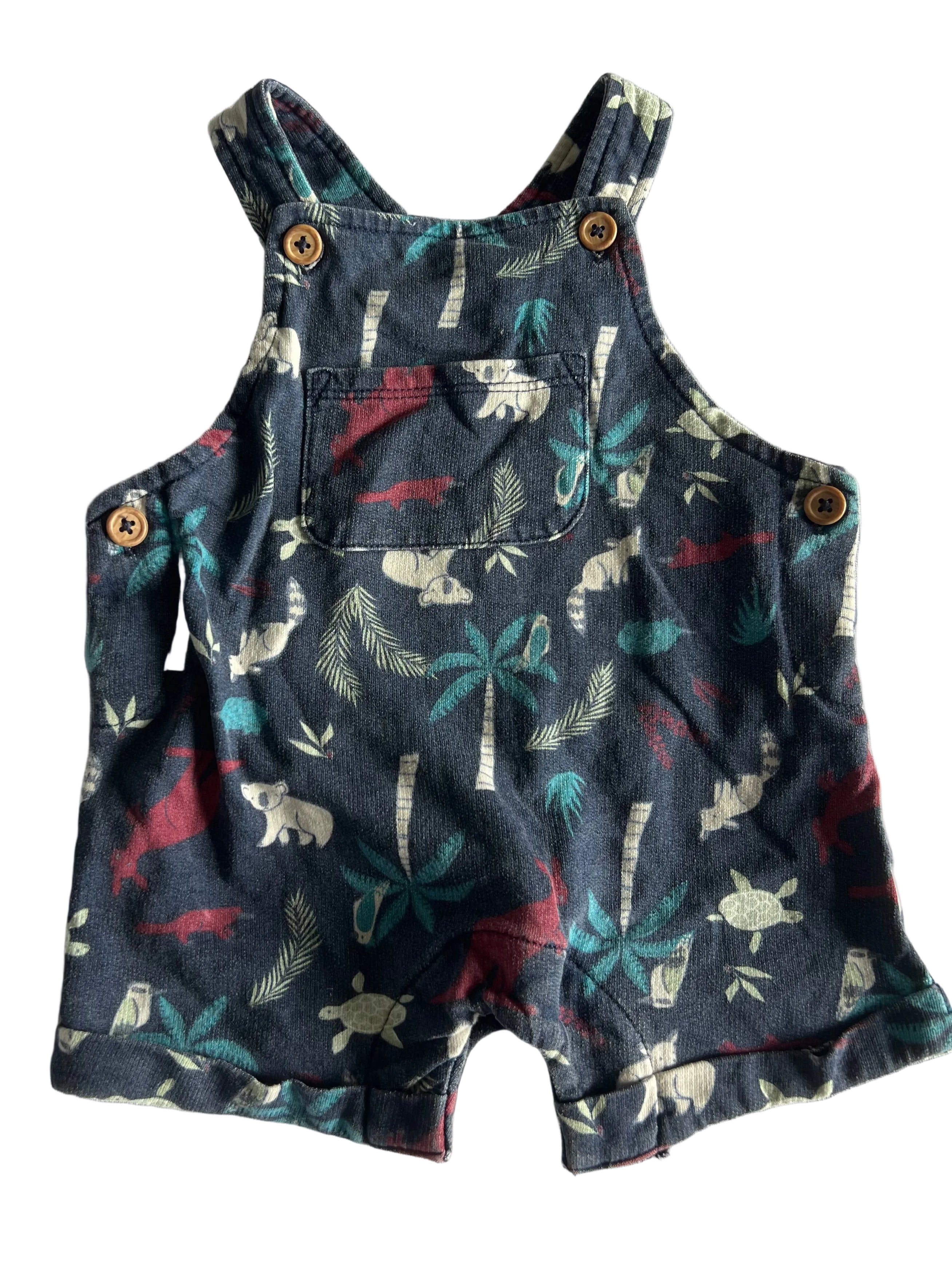 Dymples Dinosaur Shortalls (000)