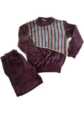 Vintage Purple Velour Set (size 3-5 years)