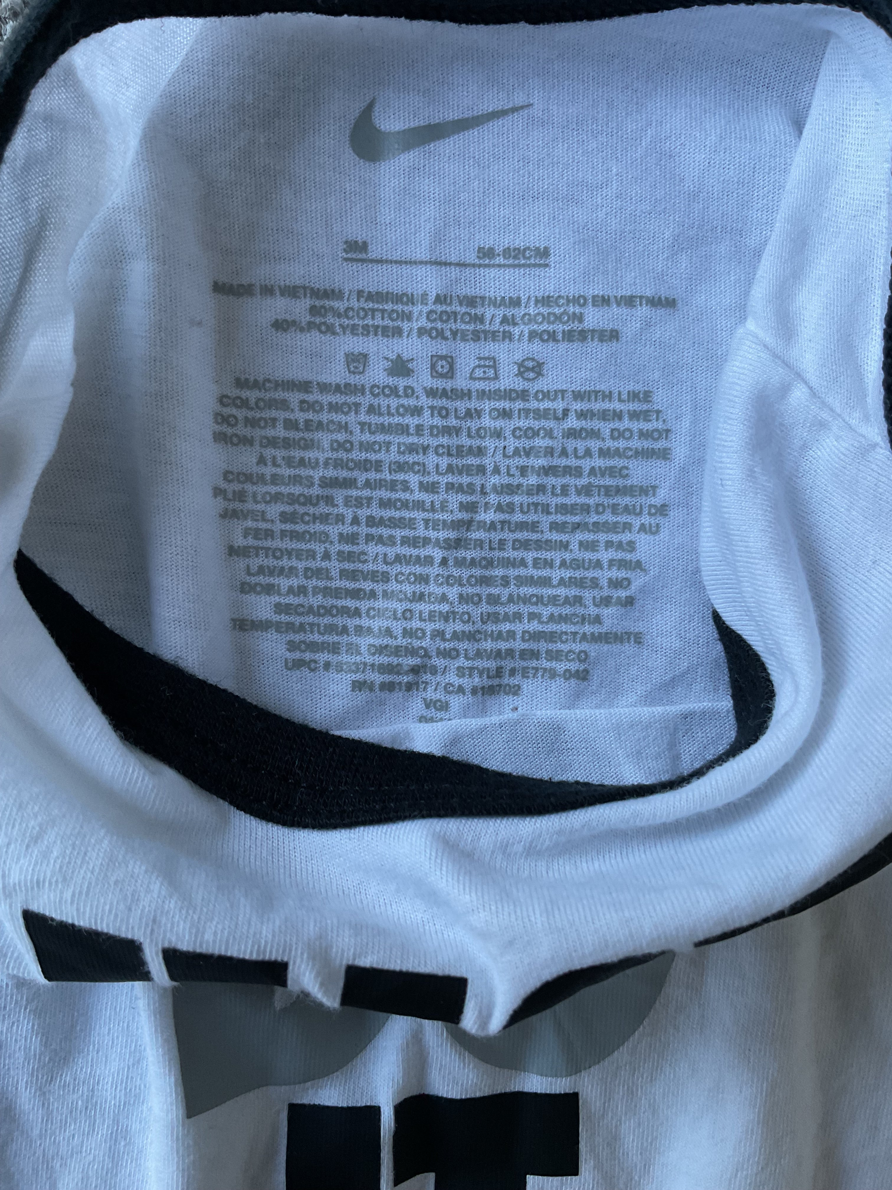 Baby Nike ‘Just Do It’ Bodysuit (3m)