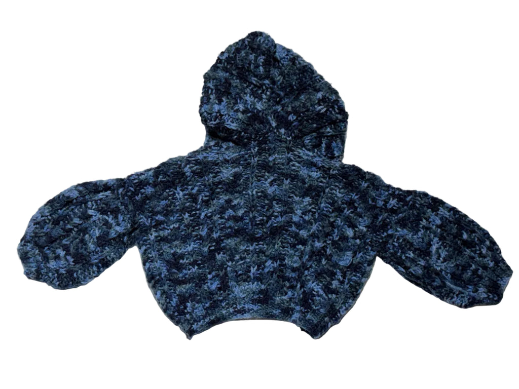 Knitted Hoodie (0-3m)