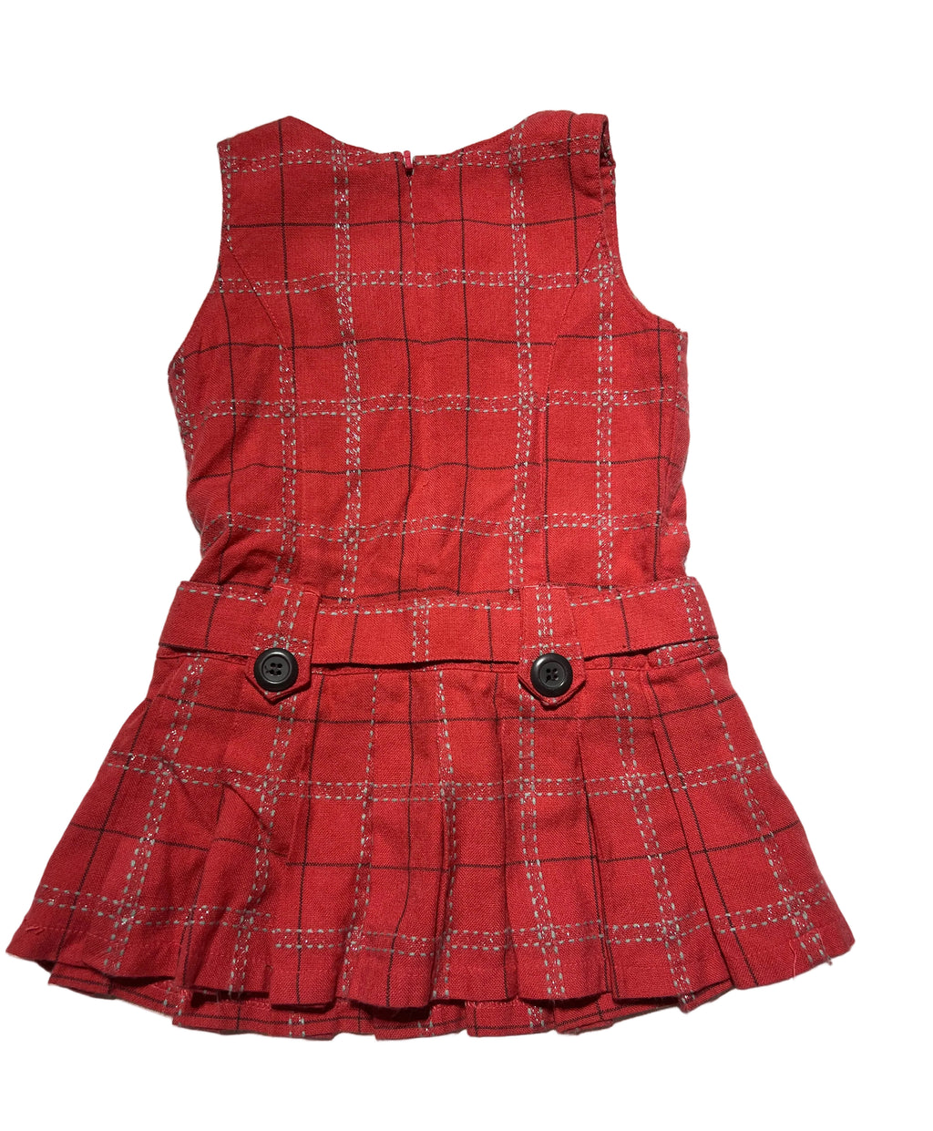 Pumpkin Patch Plaid Dress