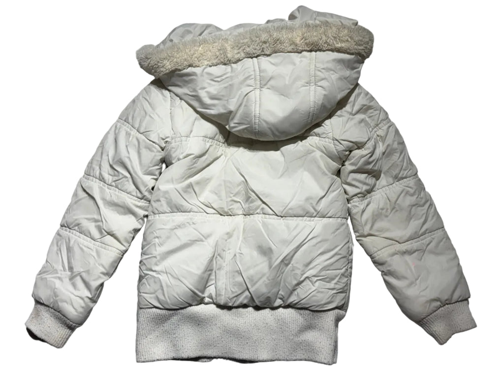 Pumpkin Patch Fur Puffer Jacket (size 5)