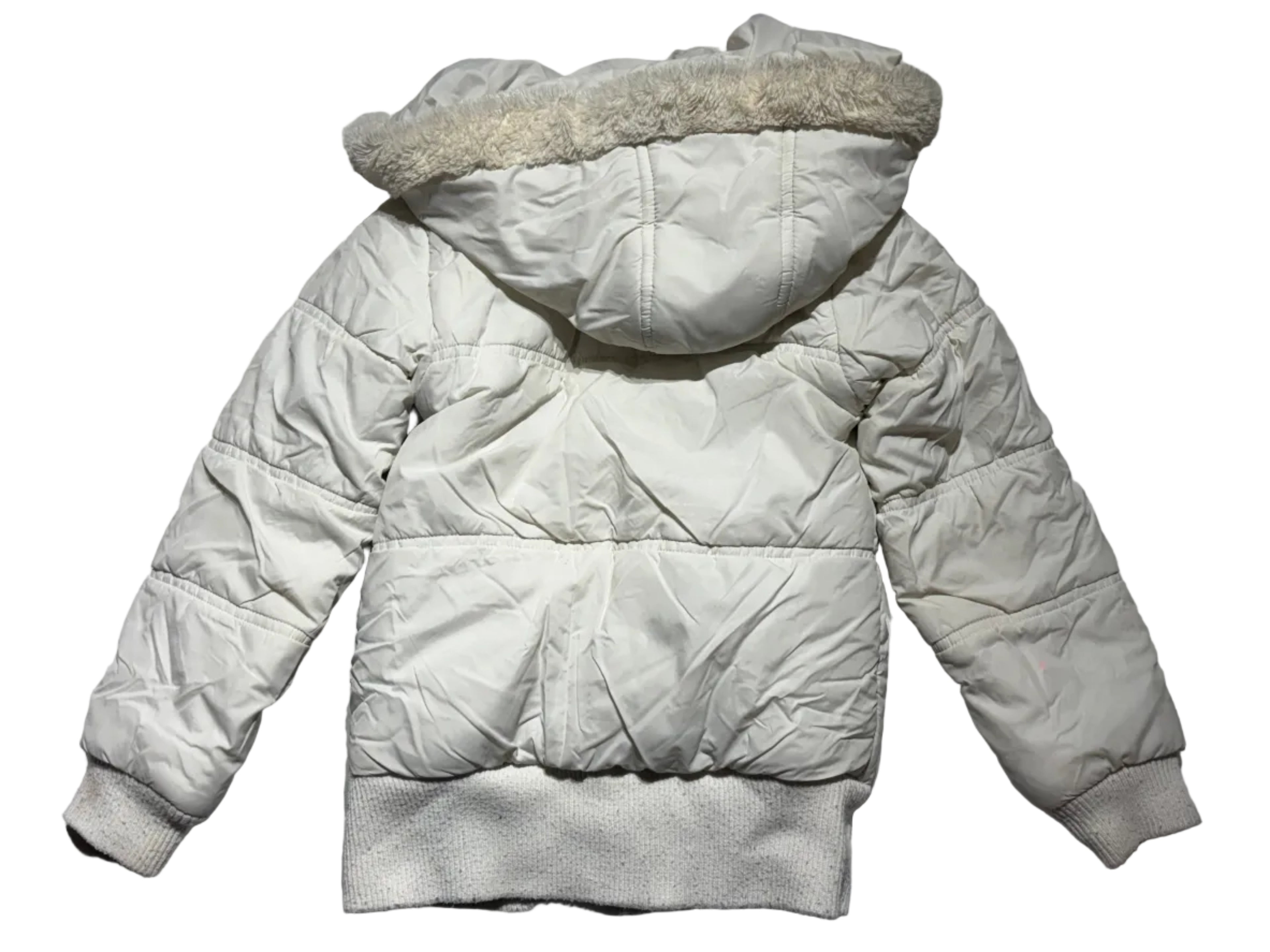 Pumpkin Patch Fur Puffer Jacket (size 5)