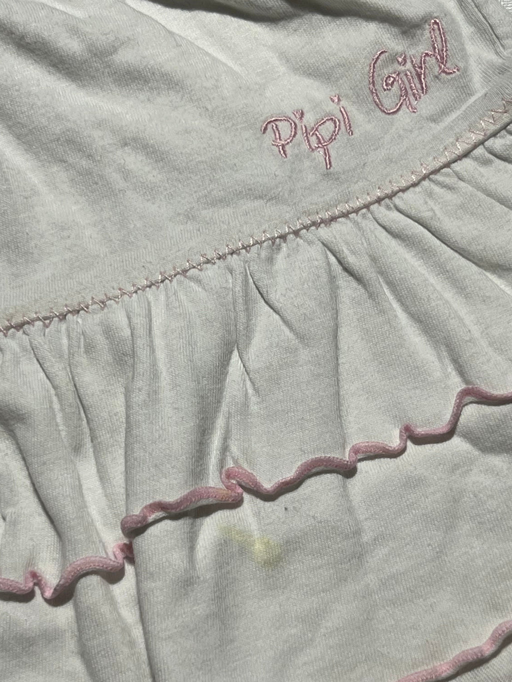 Y2K Pipi Ruffle Skirt (size 4)