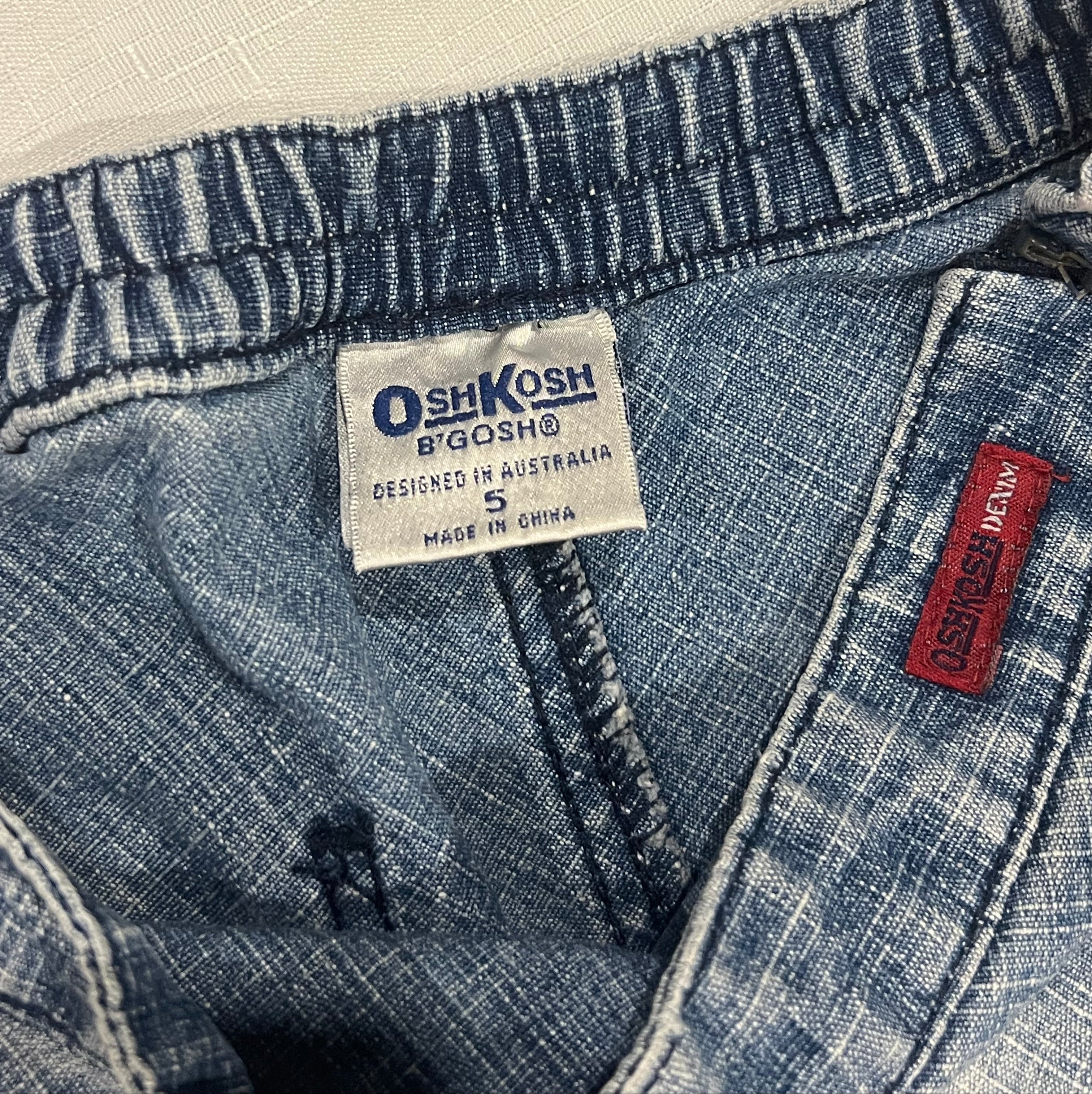 Y2K Oshkosh Denim Skirt (5y)
