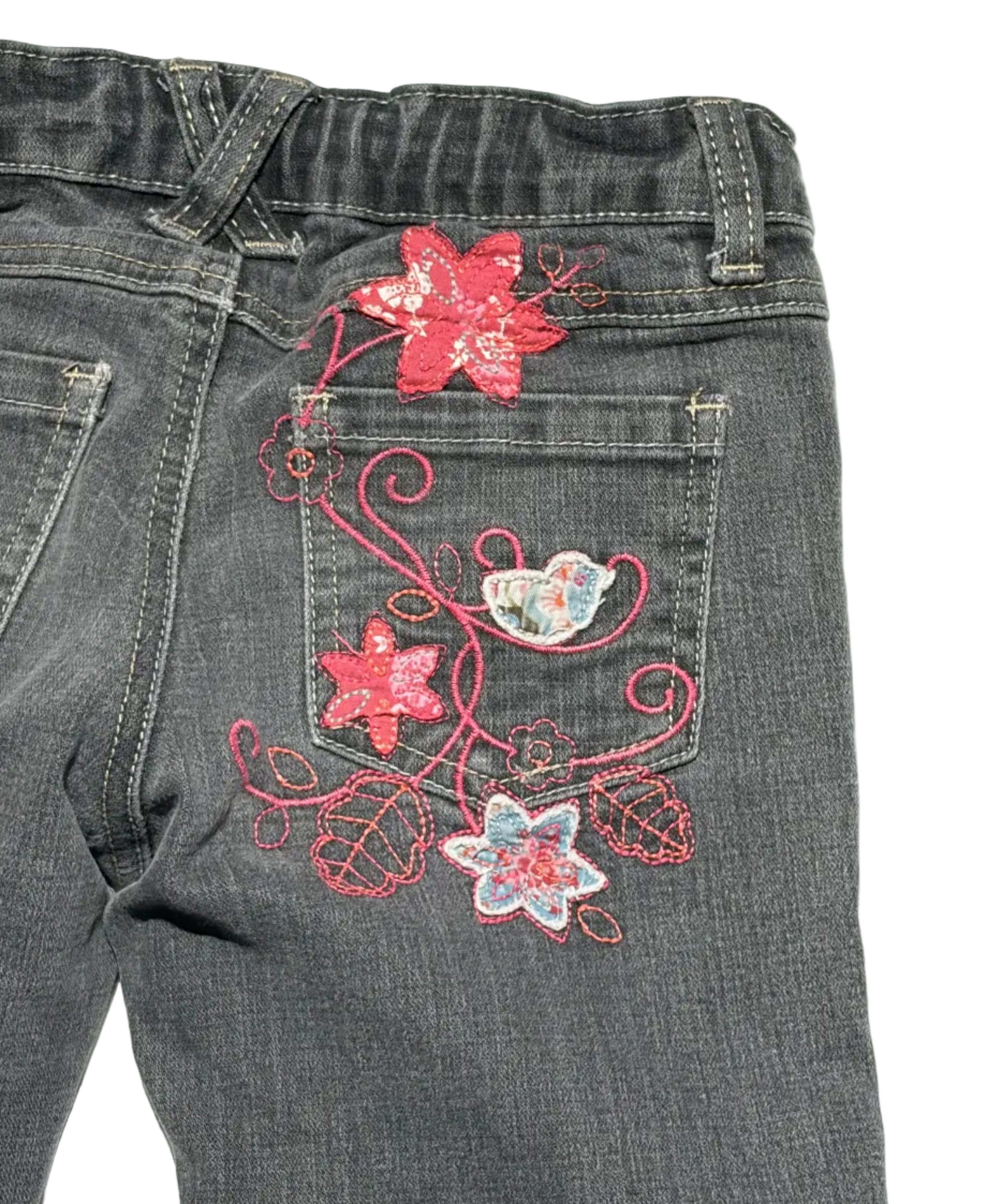 Grey Pumpkin Patch Jeans (size 5)