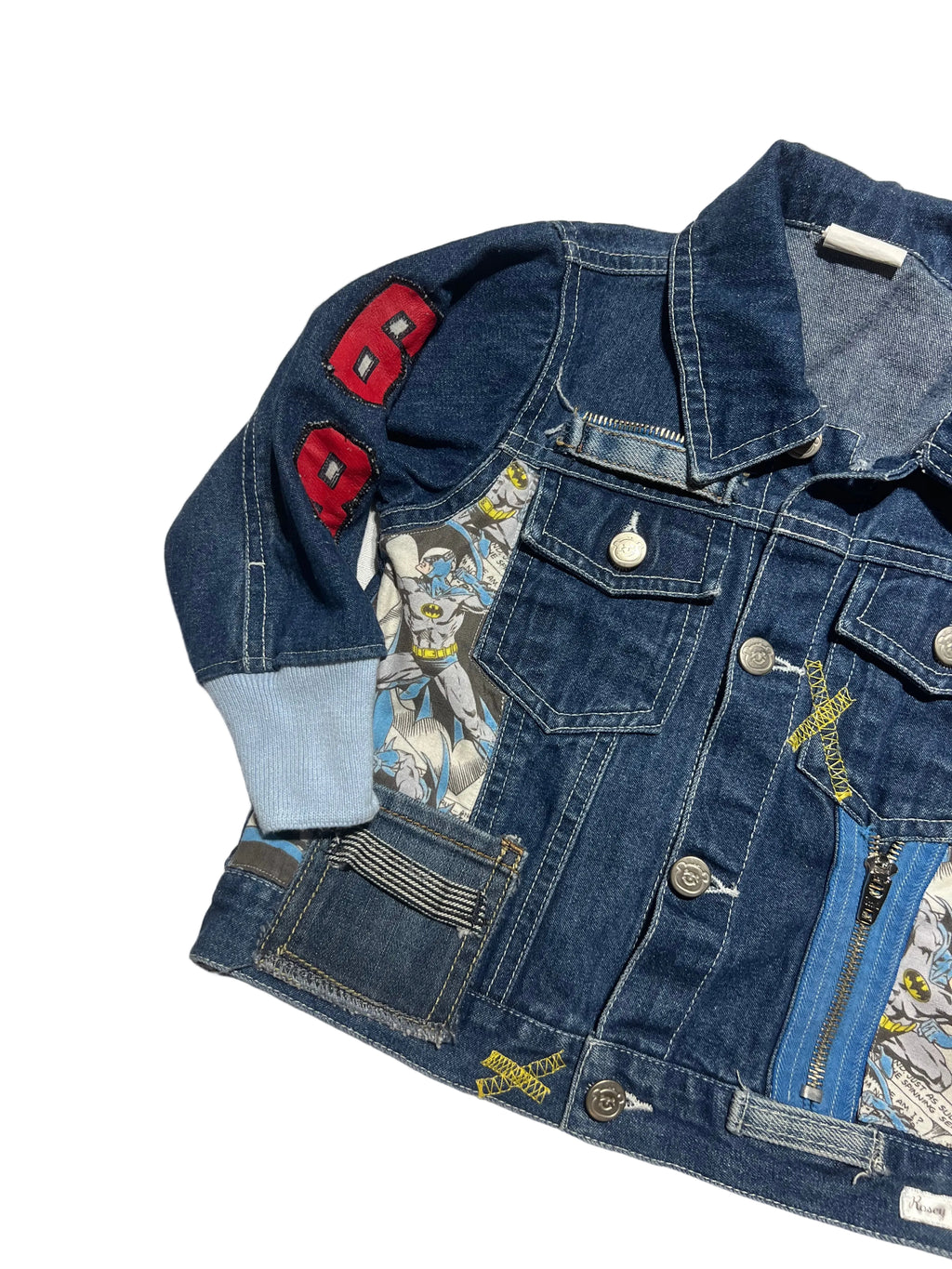 Reworked Batman Denim Jacket (1-2yrs)