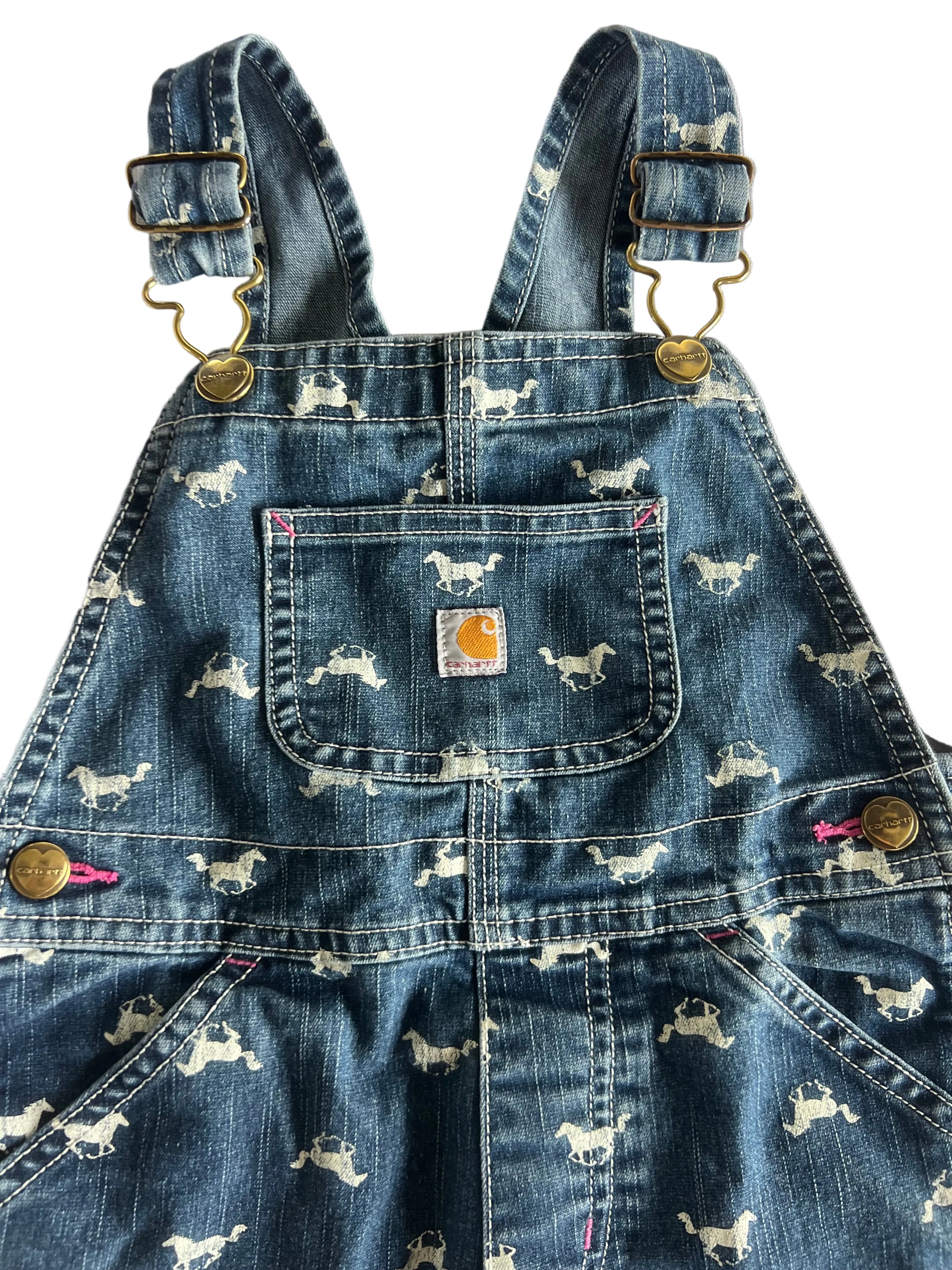 Carhartt Horse Denim Overalls