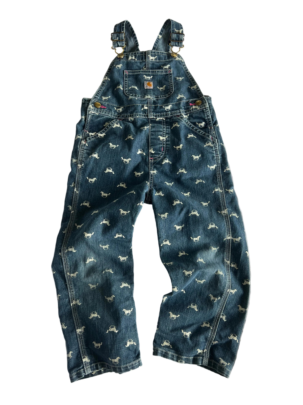 Carhartt Horse Denim Overalls