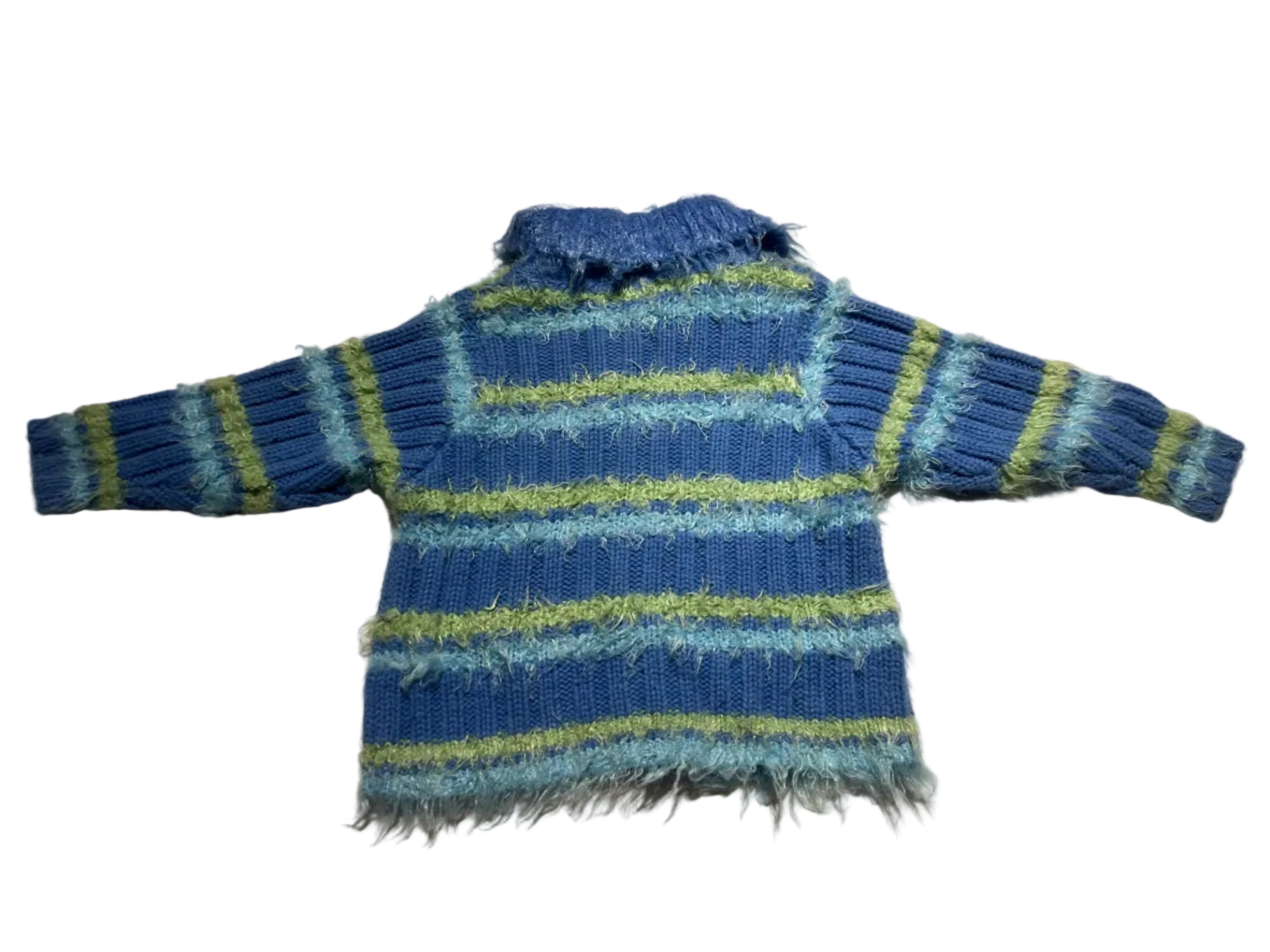 Pumpkin Patch Striped Cardigan (size 2)