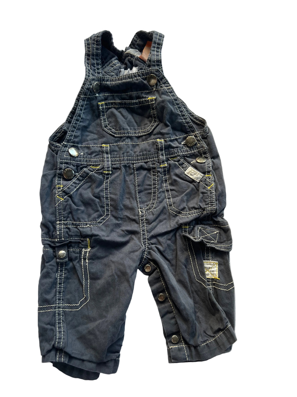 Cargo Pumpkin Patch Overalls (0-3m)