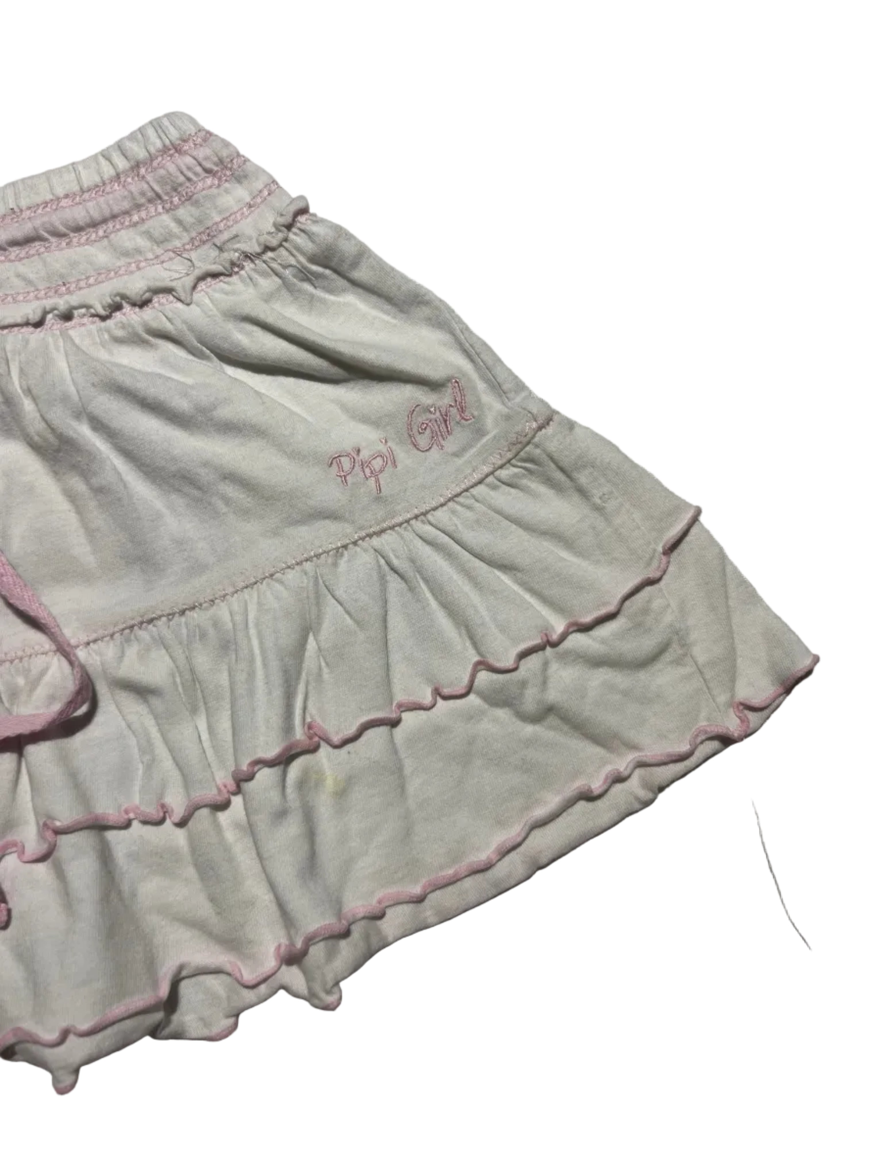 Y2K Pipi Ruffle Skirt (size 4)