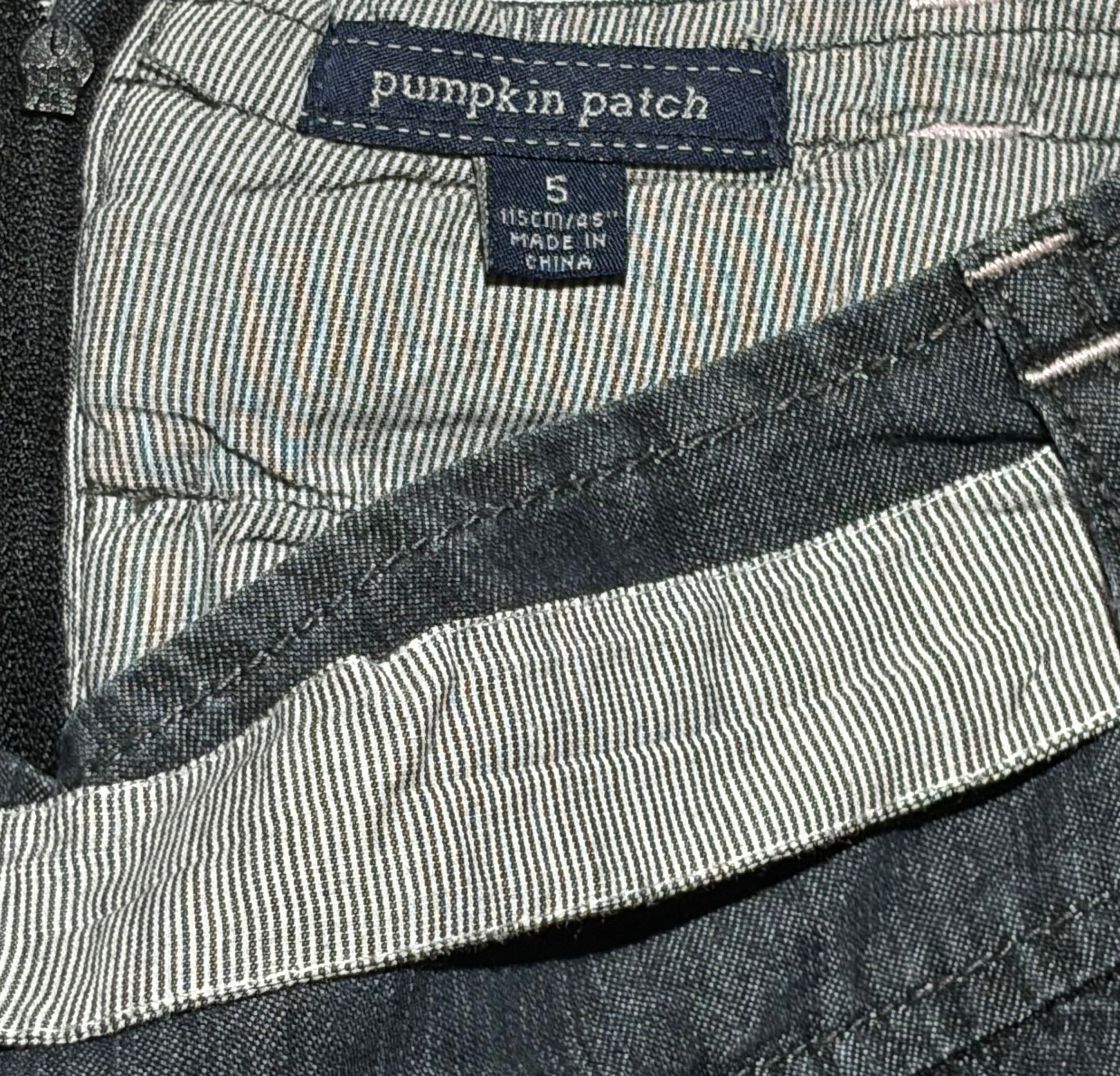 Pumpkin Patch Ruffle Denim Skirt (5)