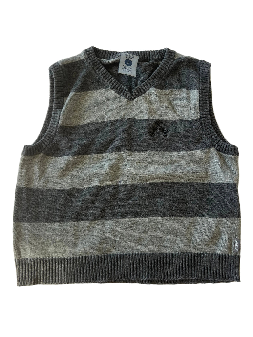 Pumpkin Patch Vest (size 2)