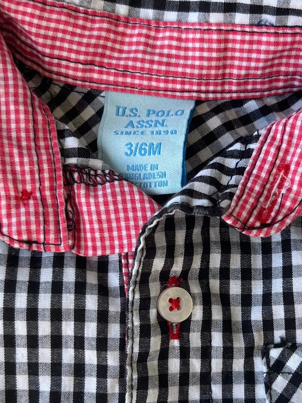 U.S Polo Assn Romper (3-6m)